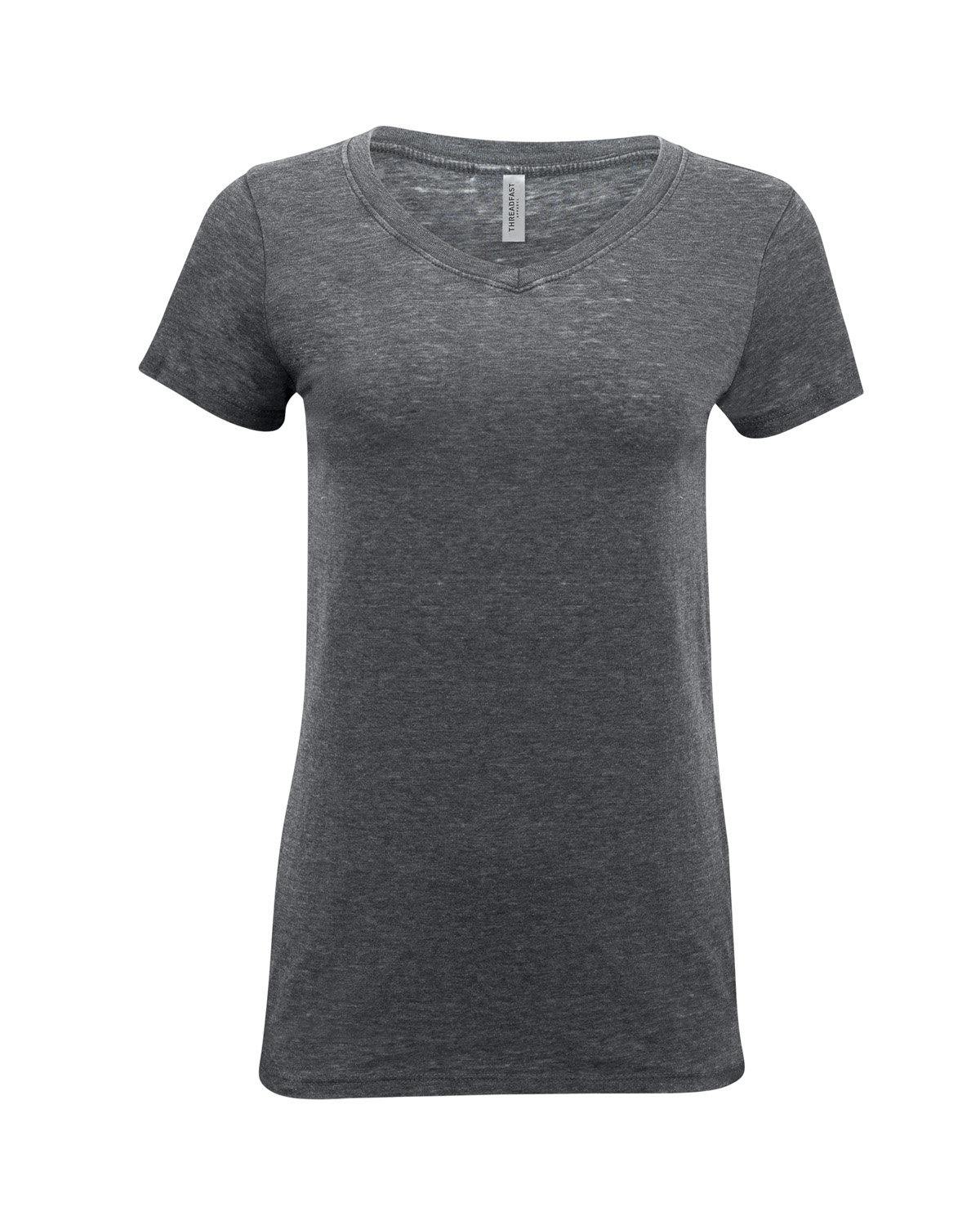 Image for Ladies' Vintage Dye Short-Sleeve V-Neck T-Shirt