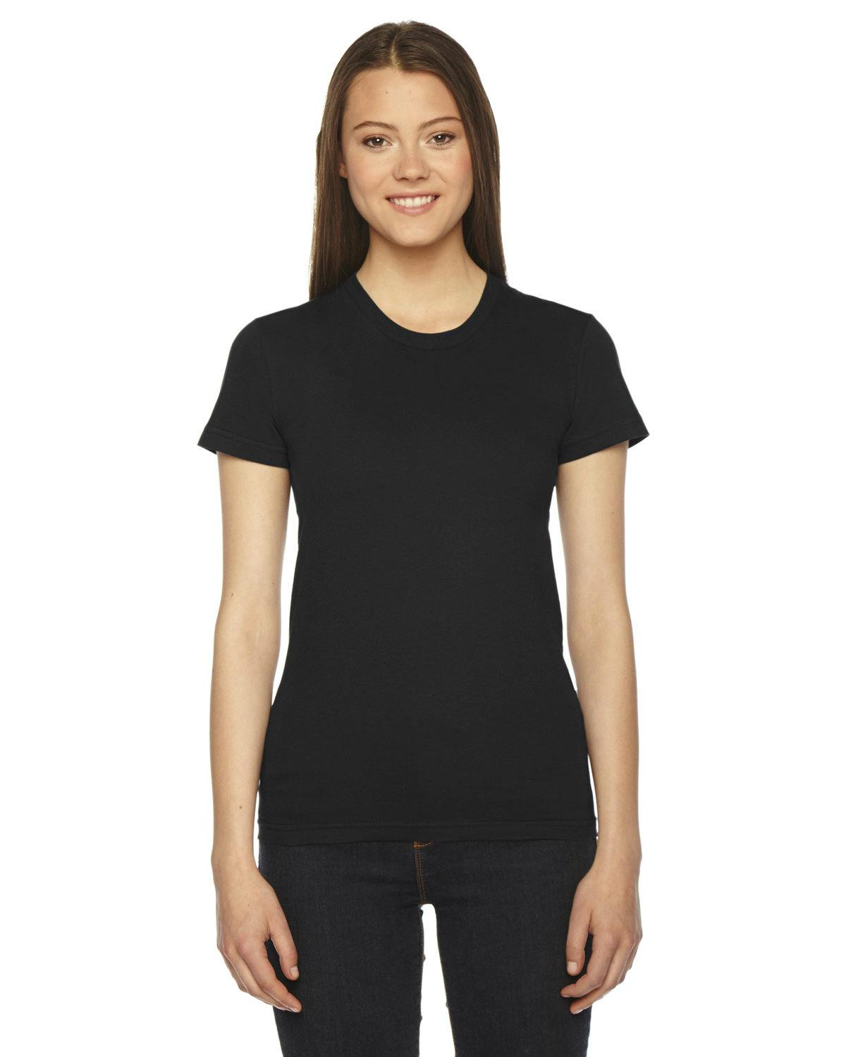 Image for Ladies' Fine Jersey Short-Sleeve T-Shirt