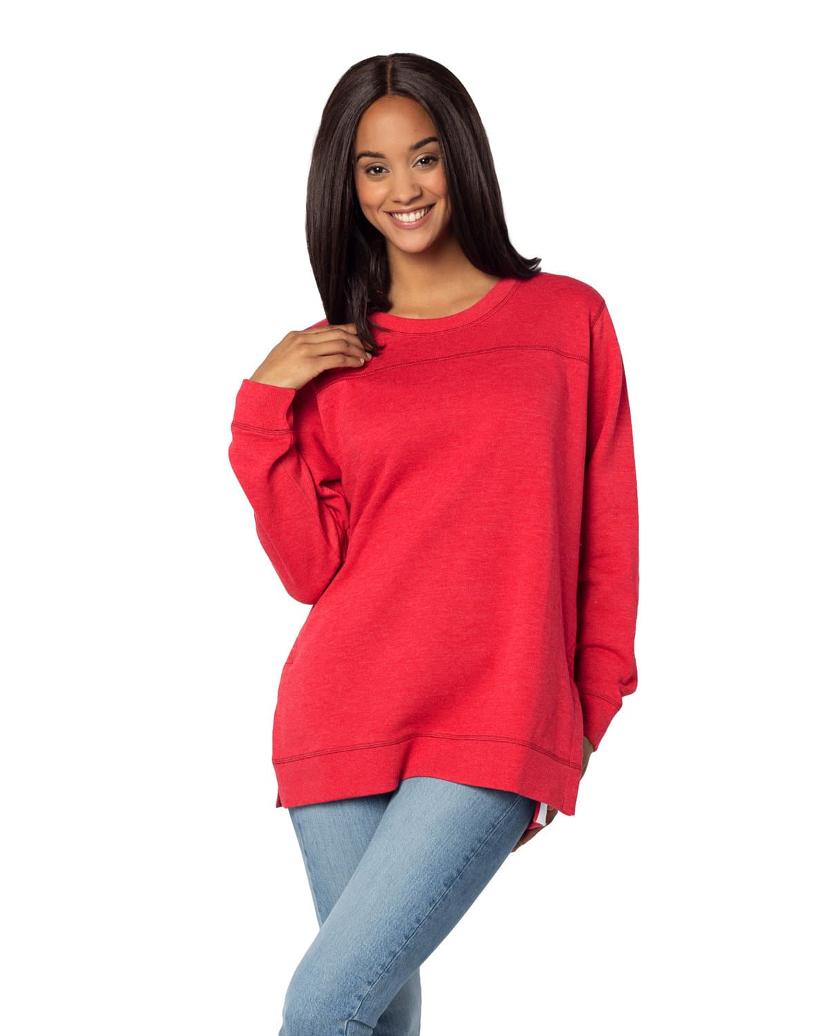 Image for Ladies' Bato Basics Fleece Tunic