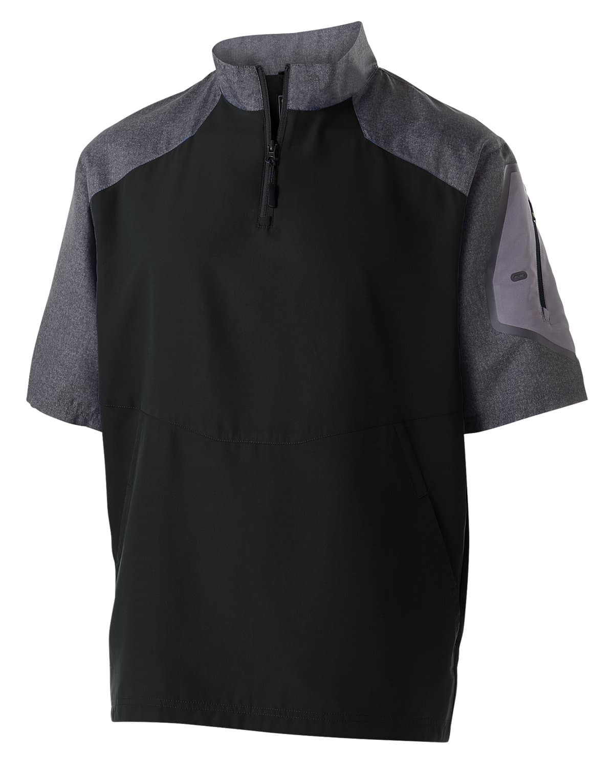 Image for Unisex Ultra-Lightweight Aero-Tec™ Raider Short-Sleeve Warm-Up Pullover