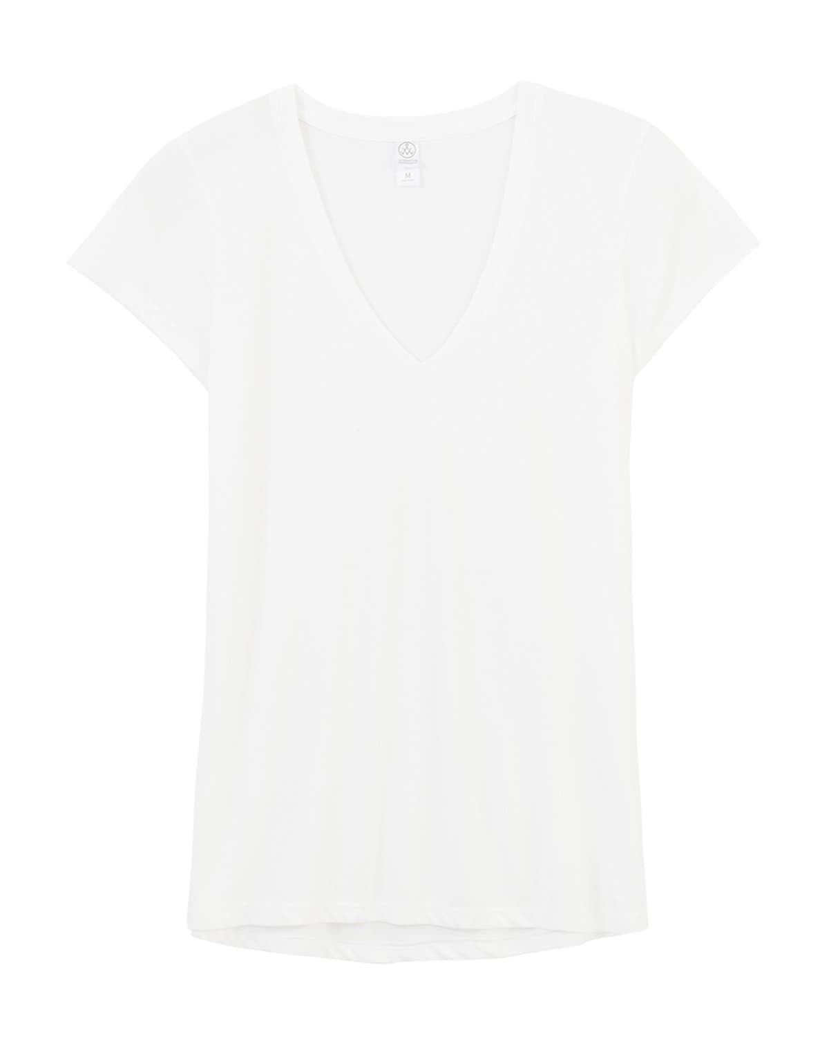 Image for Ladies' Slinky-Jersey V-Neck T-Shirt