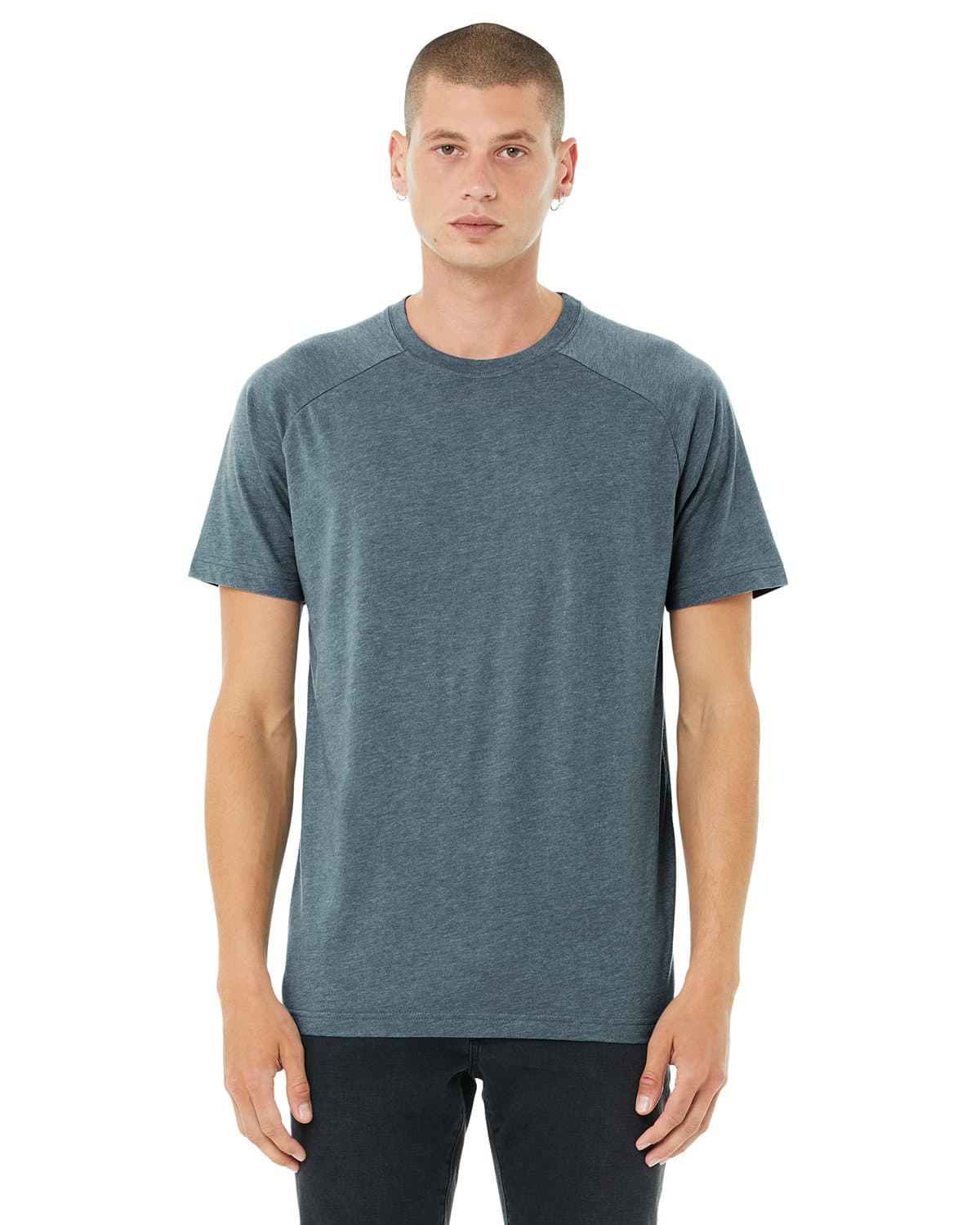 Image for Men's Heather CVC Raglan T-Shirt