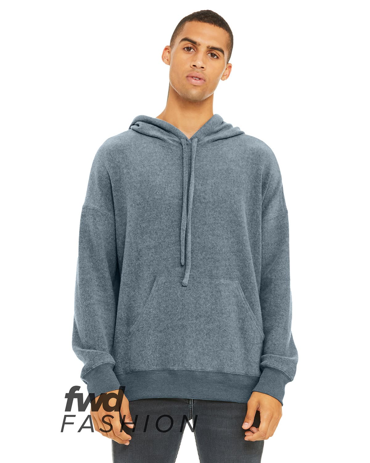 Image for FWD Fashion Unisex Sueded Fleece Pullover Sweatshirt