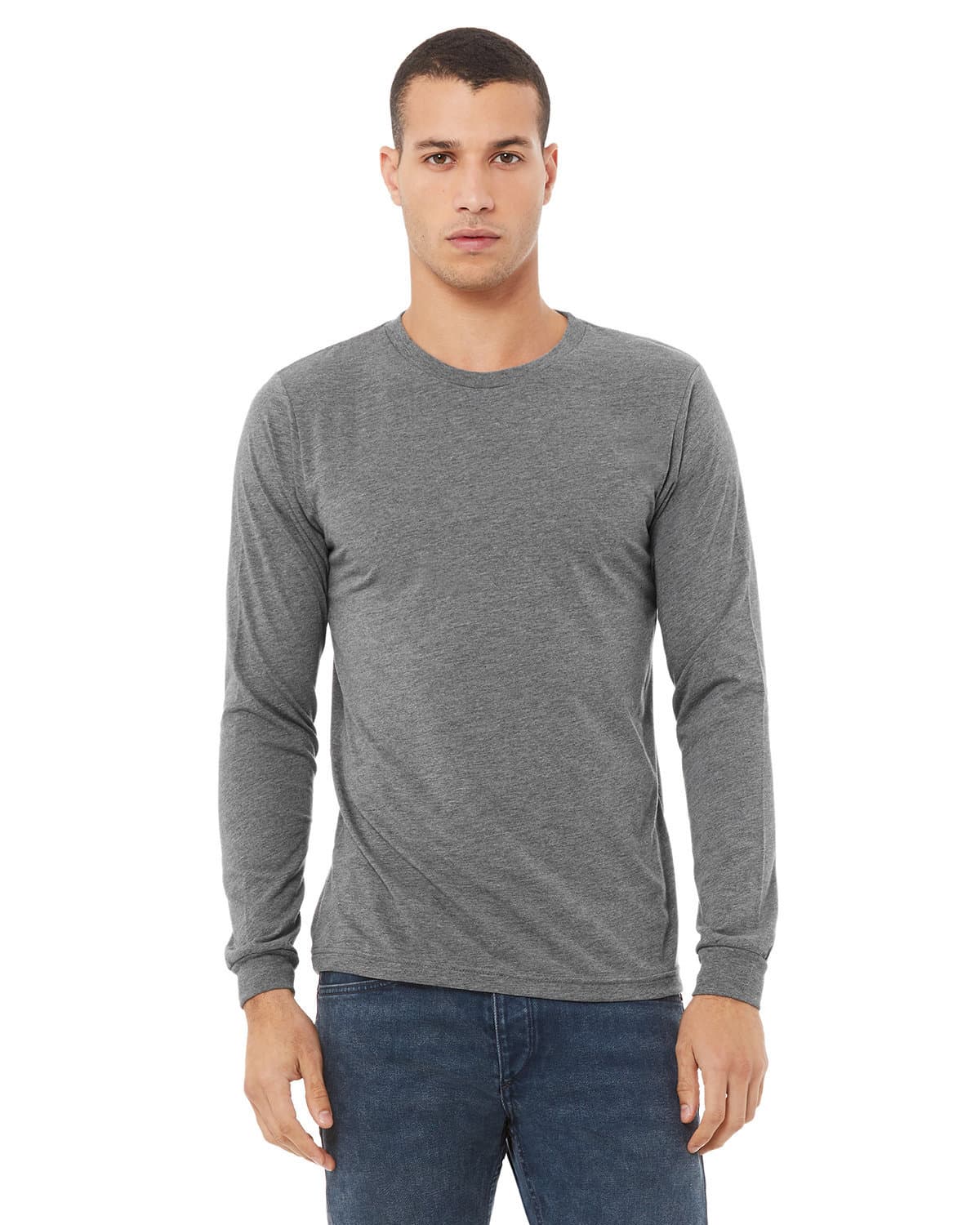 Image for Unisex Triblend Long-Sleeve T-Shirt