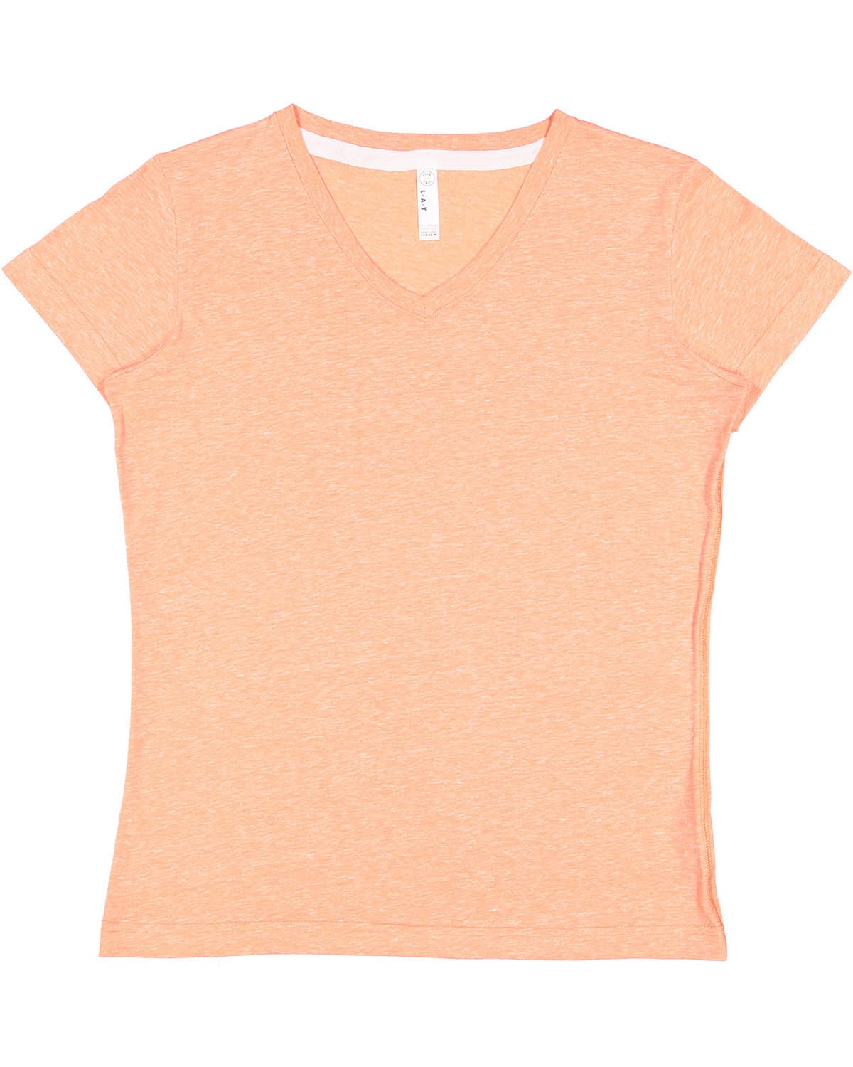 Image for Ladies' V-Neck Harborside Melange Jersey T-Shirt