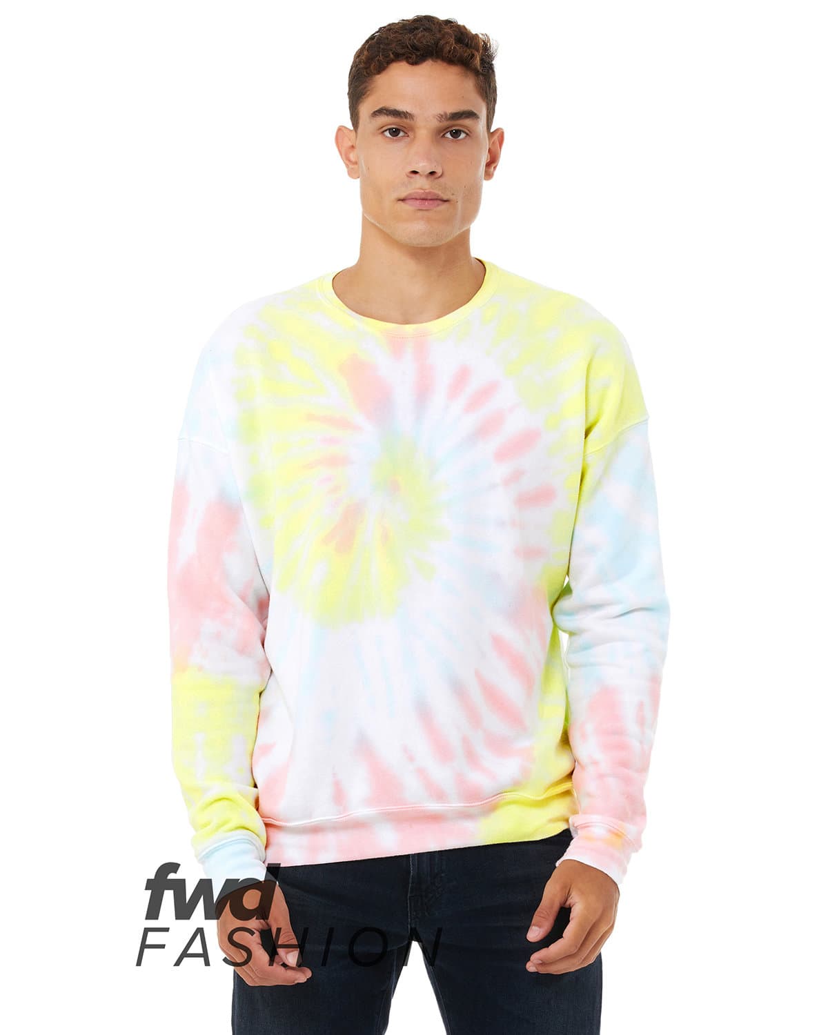 Image for FWD Fashion Unisex Tie-Dye Pullover Sweatshirt