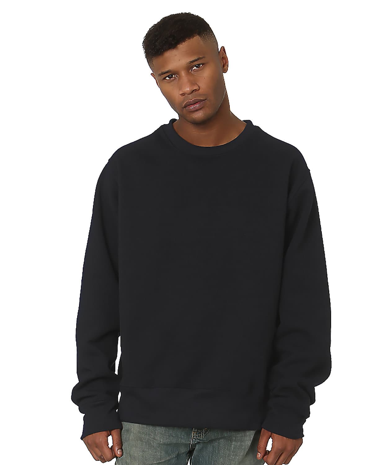 Image for Men's USA Made Super Heavy Oversized Crewneck Sweatshirt