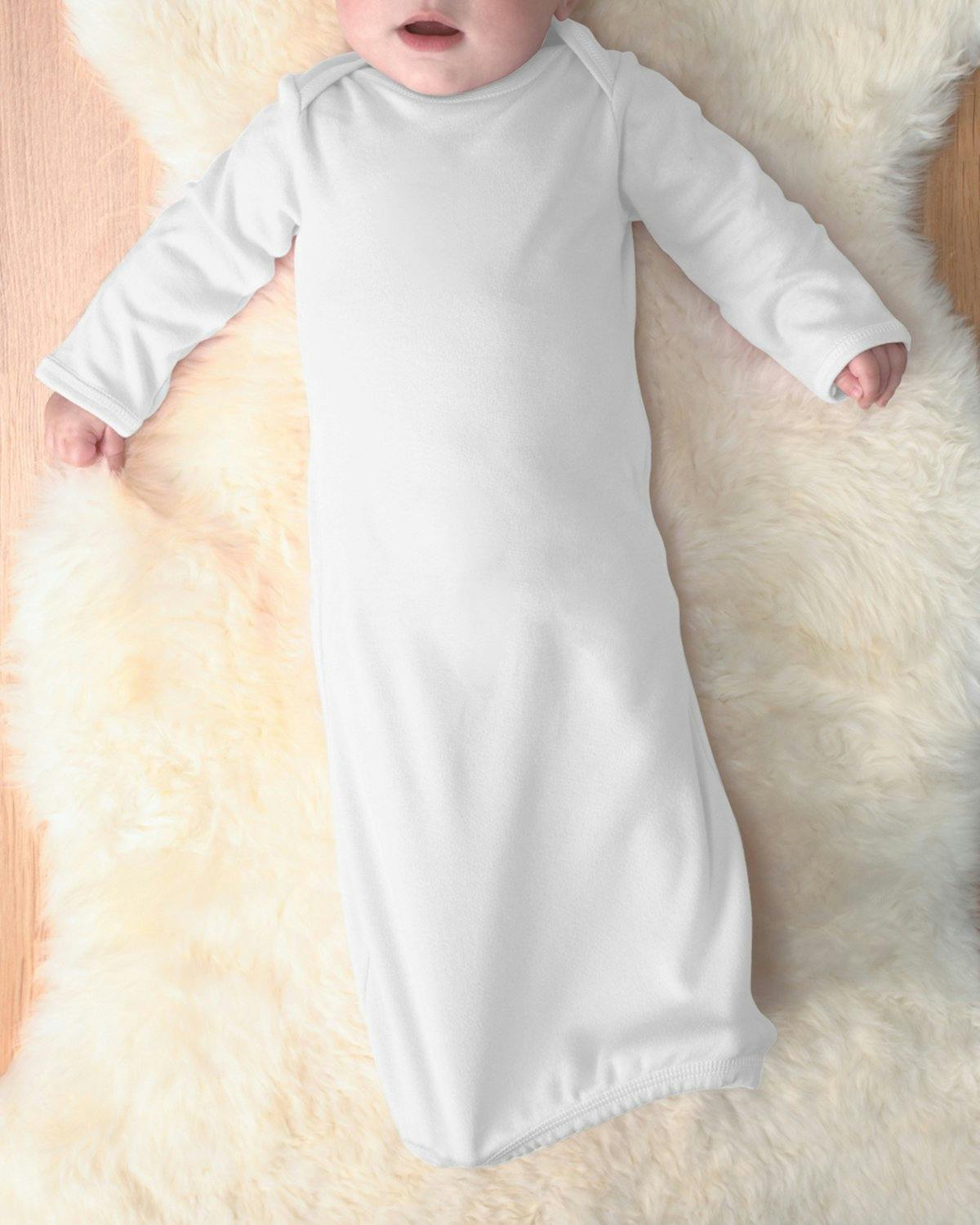 Image for Infant Baby Rib Layette Sleeper