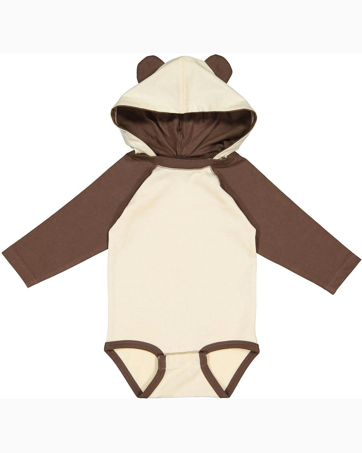Image for Infant Long Sleeve Fine Jersey Bodysuit With Ears