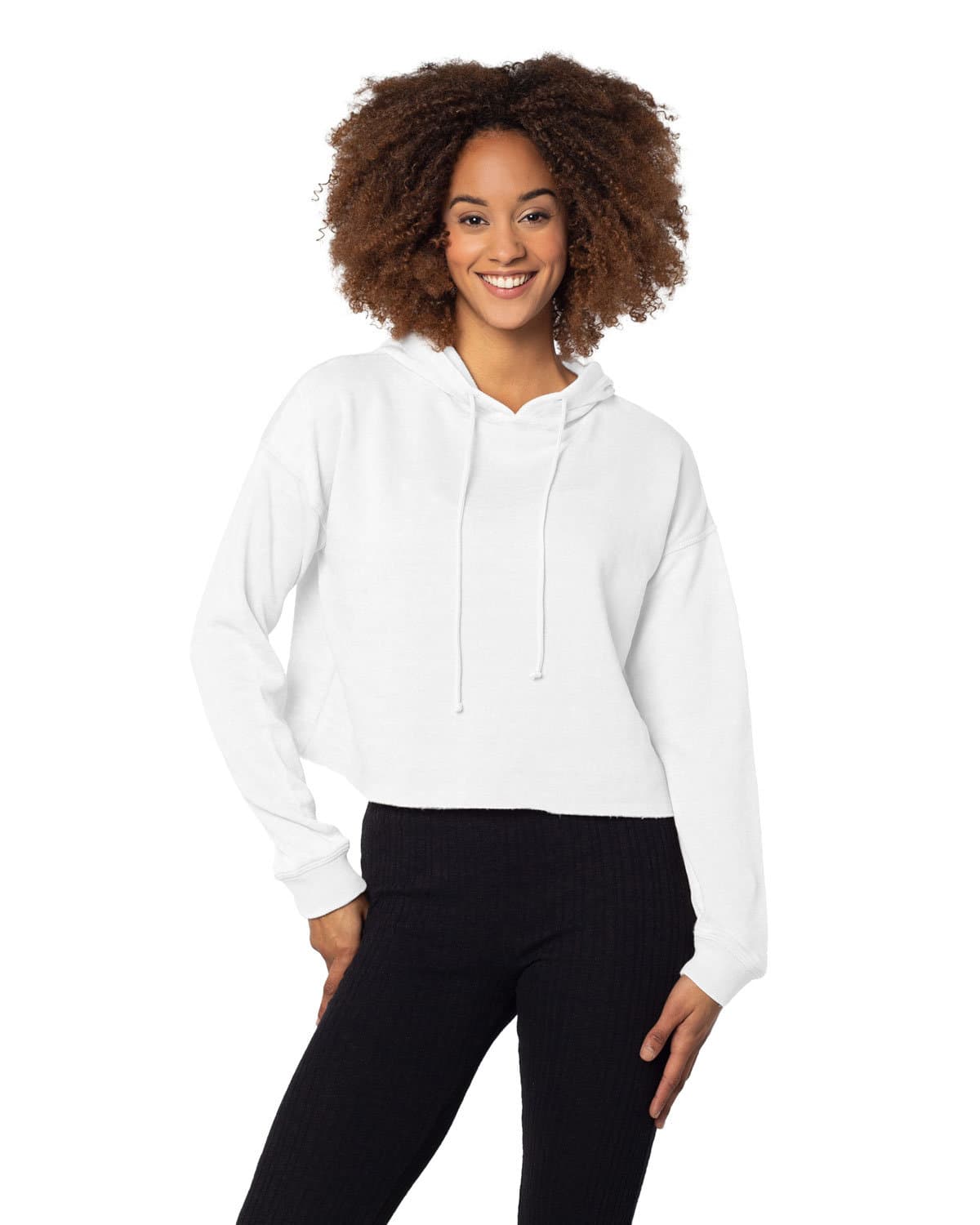 Image for Ladies' Burnout Campus Hooded Sweatshirt