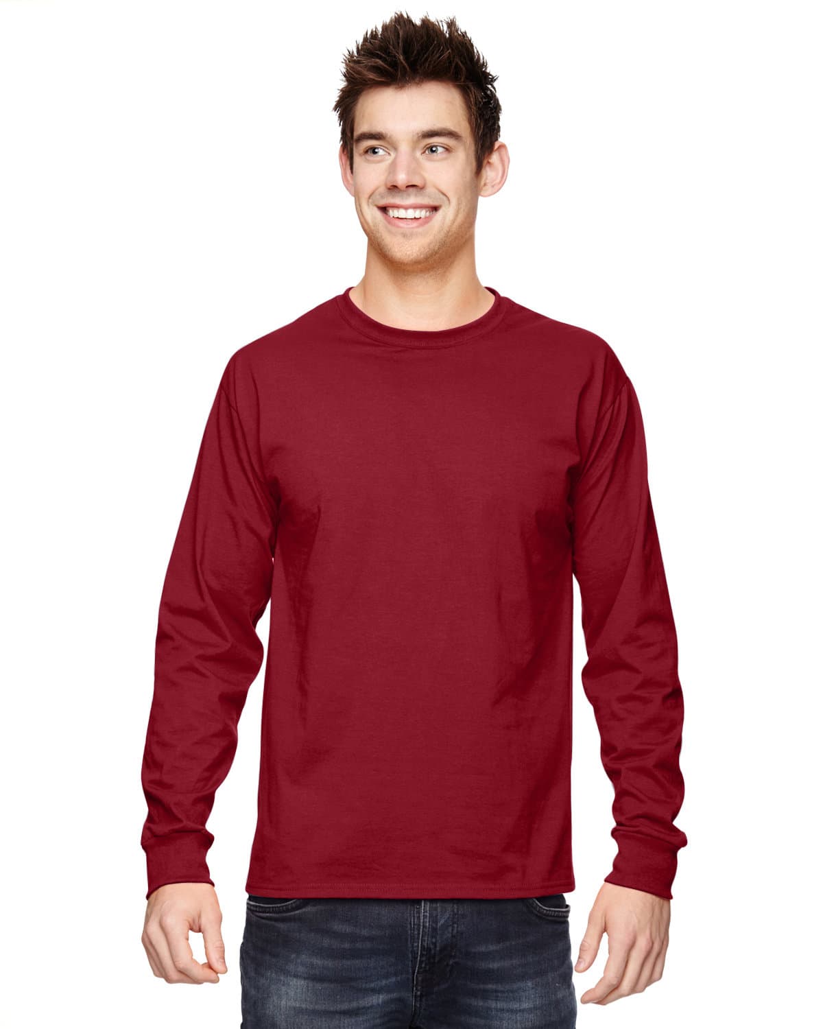 Image for Adult HD Cotton™ Long-Sleeve T-Shirt