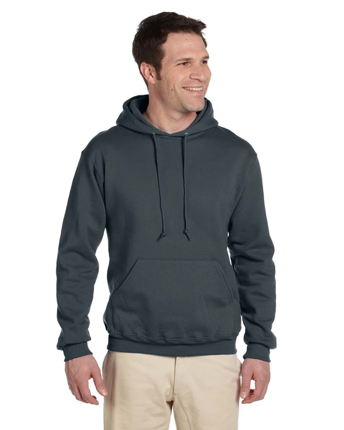 Image for Adult Super Sweats® NuBlend® Fleece Pullover Hooded Sweatshirt