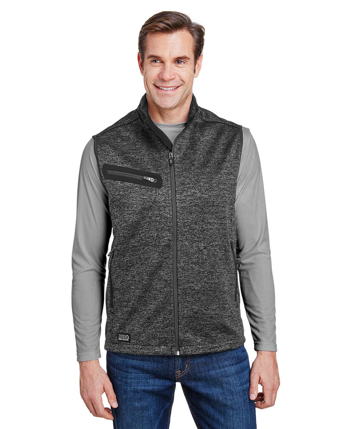 Image for Compass Bonded Mélange Sweater Fleece Vest