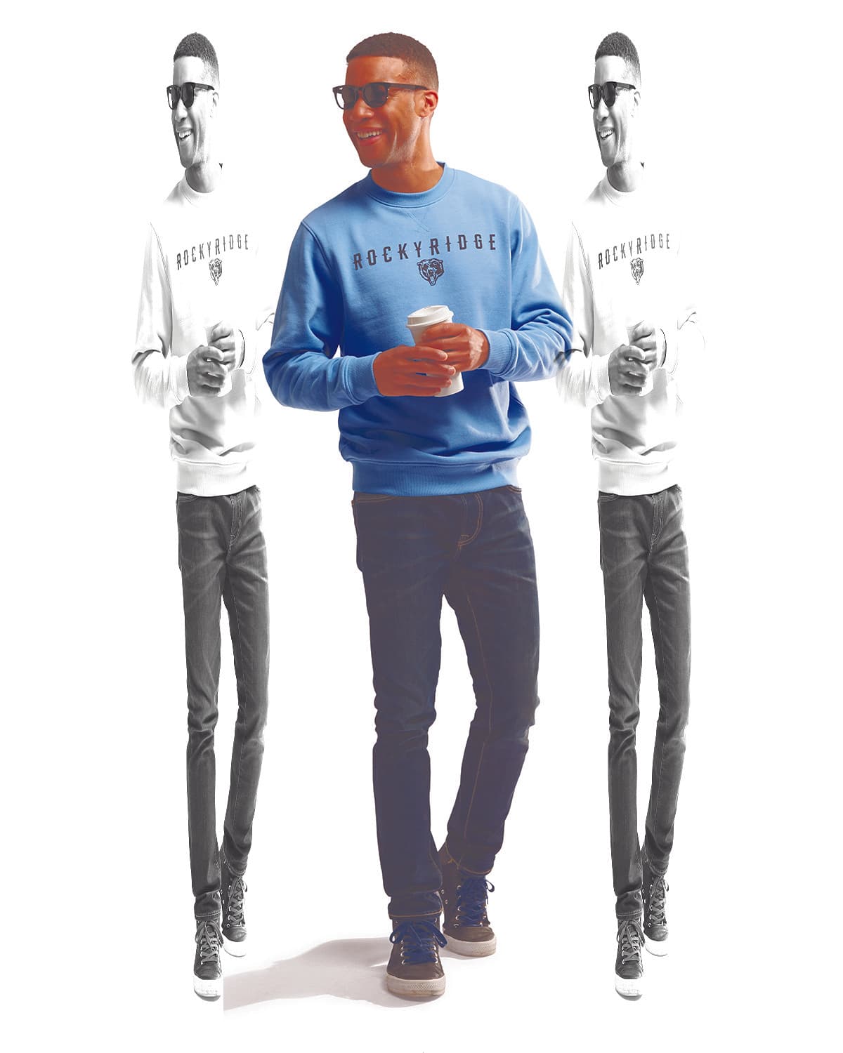 Image for Adult Fleece Crewneck Sweatshirt
