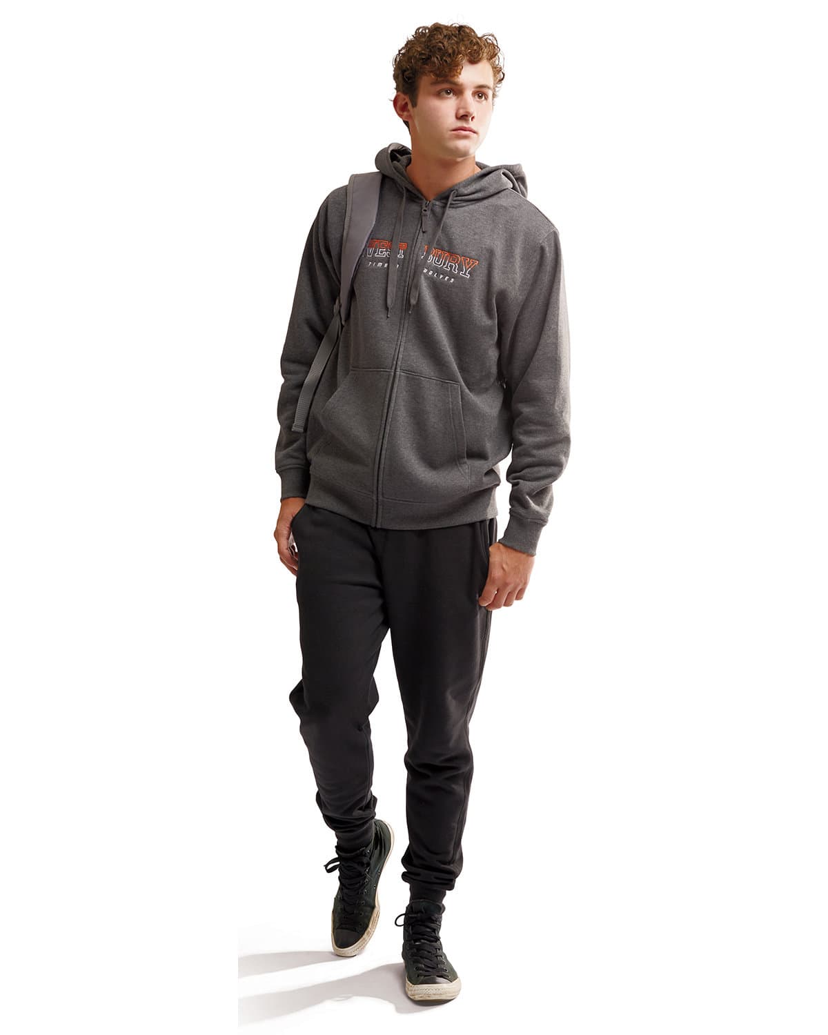 Image for Adult Fleece Full-Zip Hooded Sweatshirt