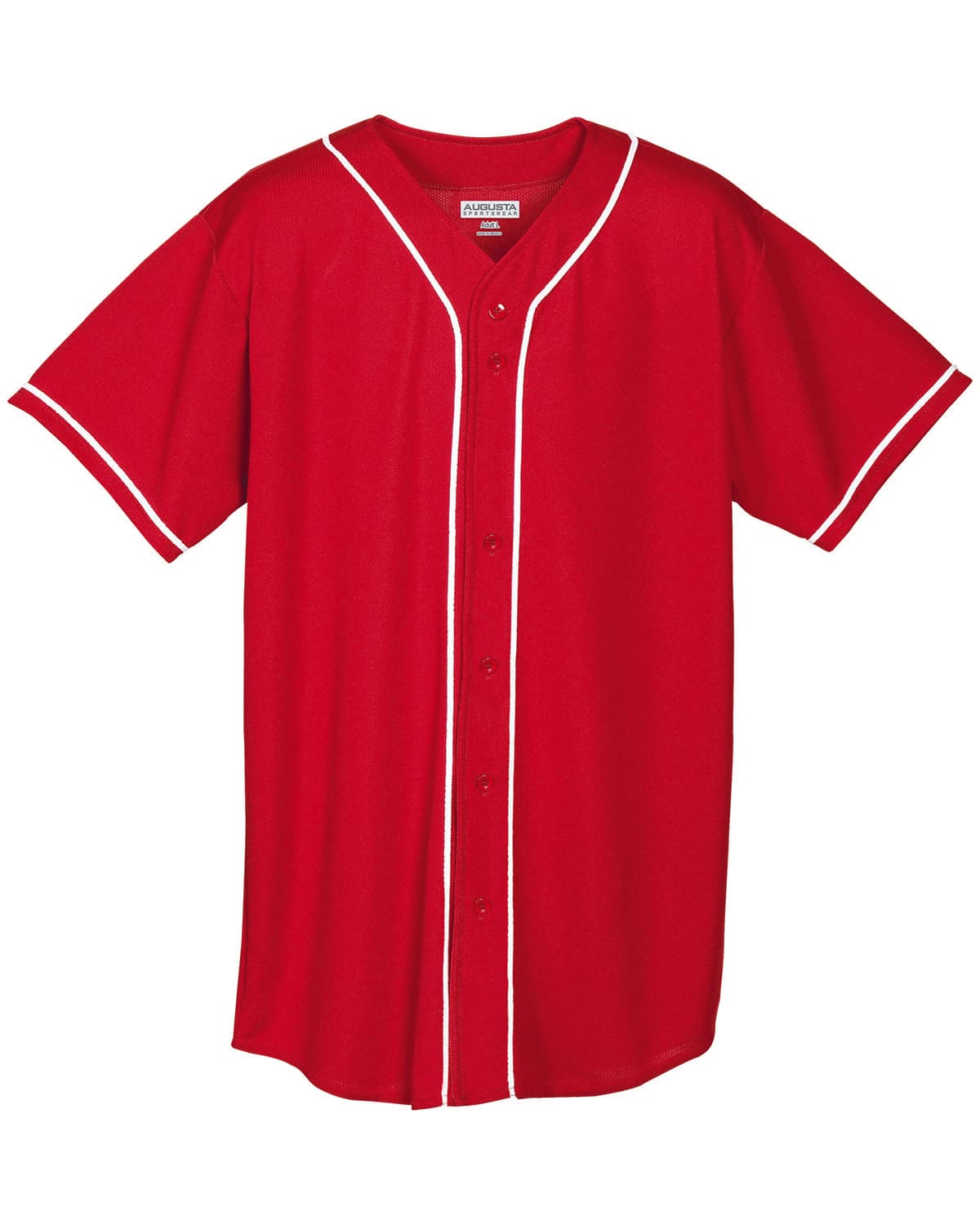 Image for Wicking Mesh Braided Trim Baseball Jersey