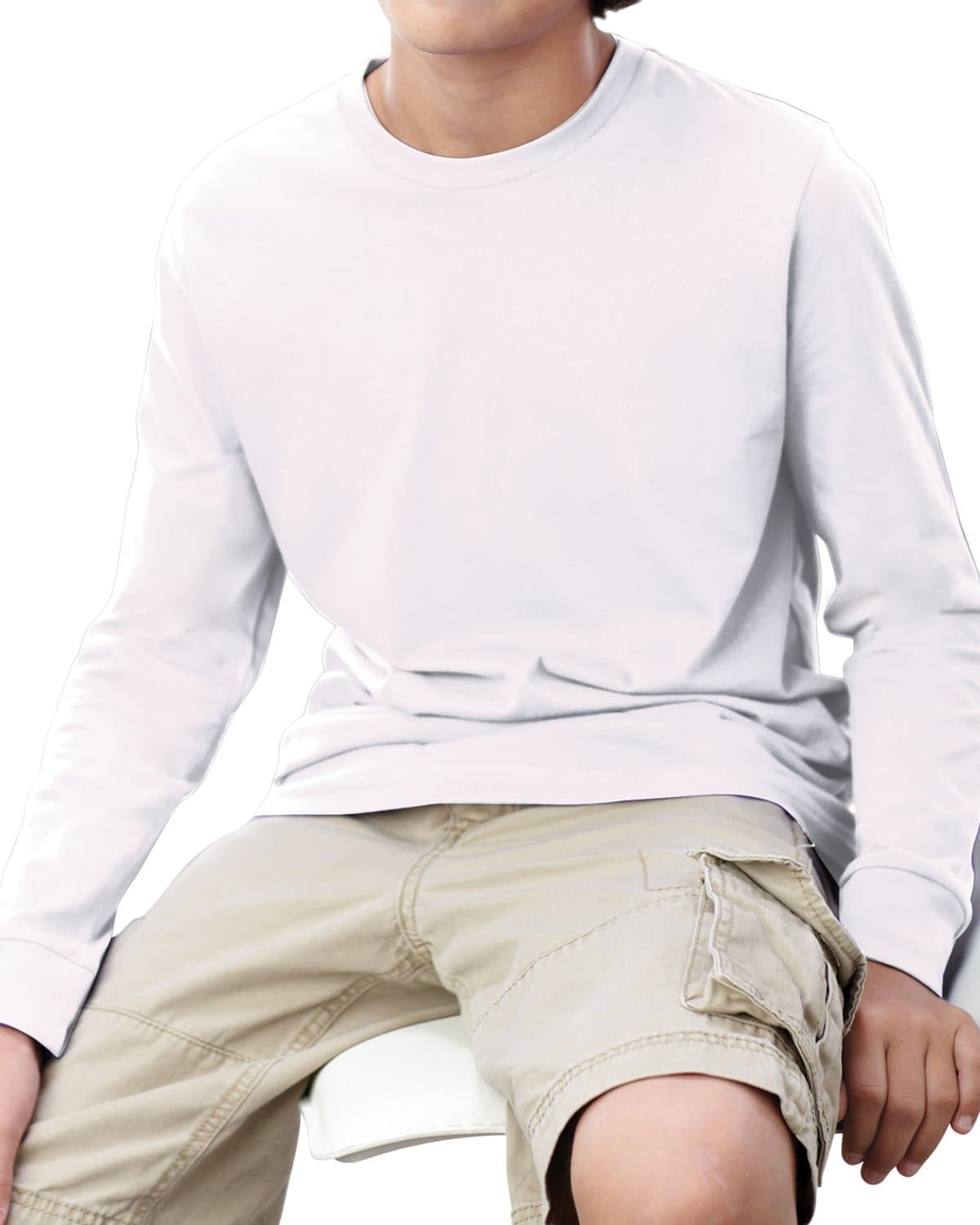 Image for Youth Fine Jersey Long-Sleeve T-Shirt