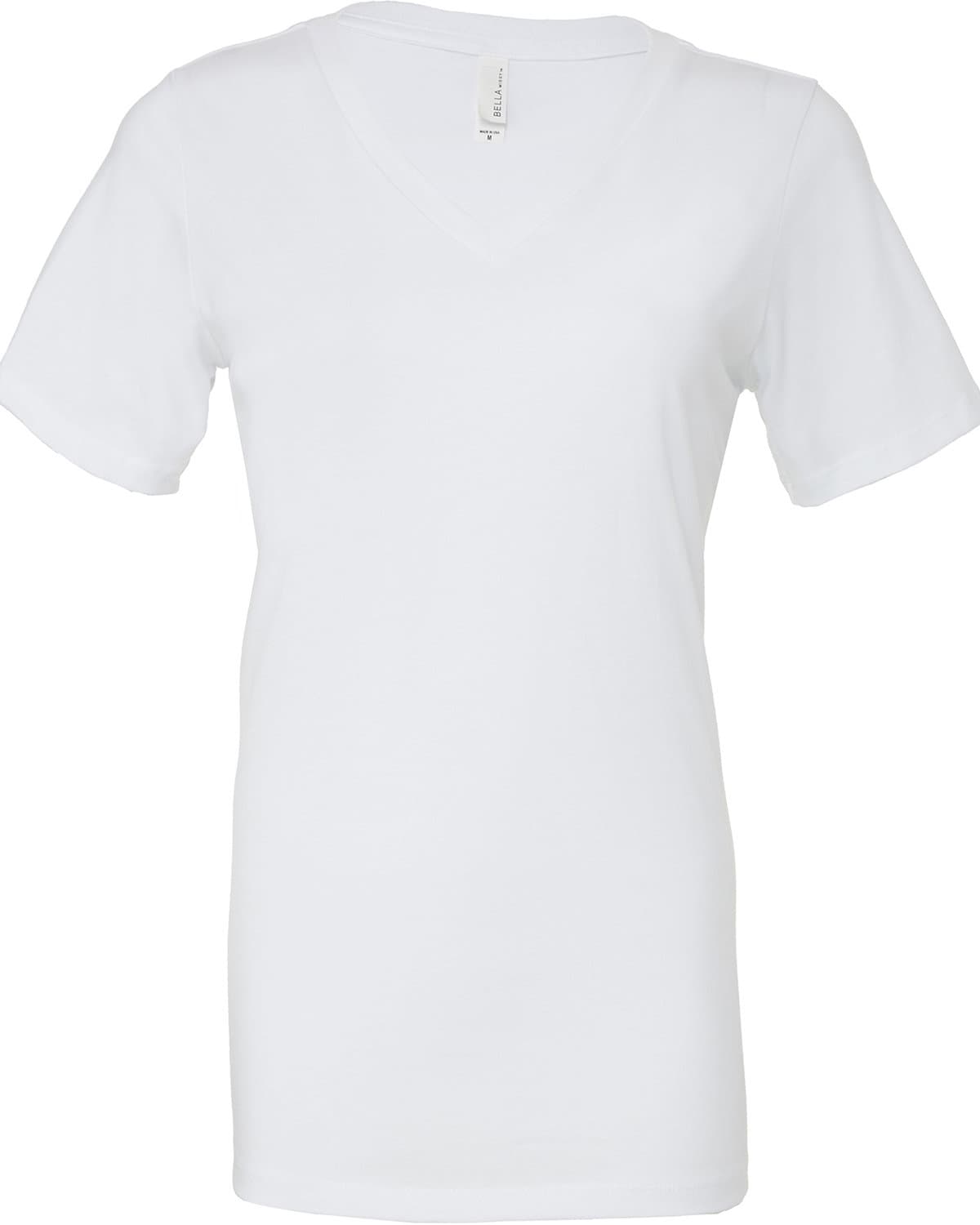 Image for Ladies' Relaxed Jersey V-Neck T-Shirt