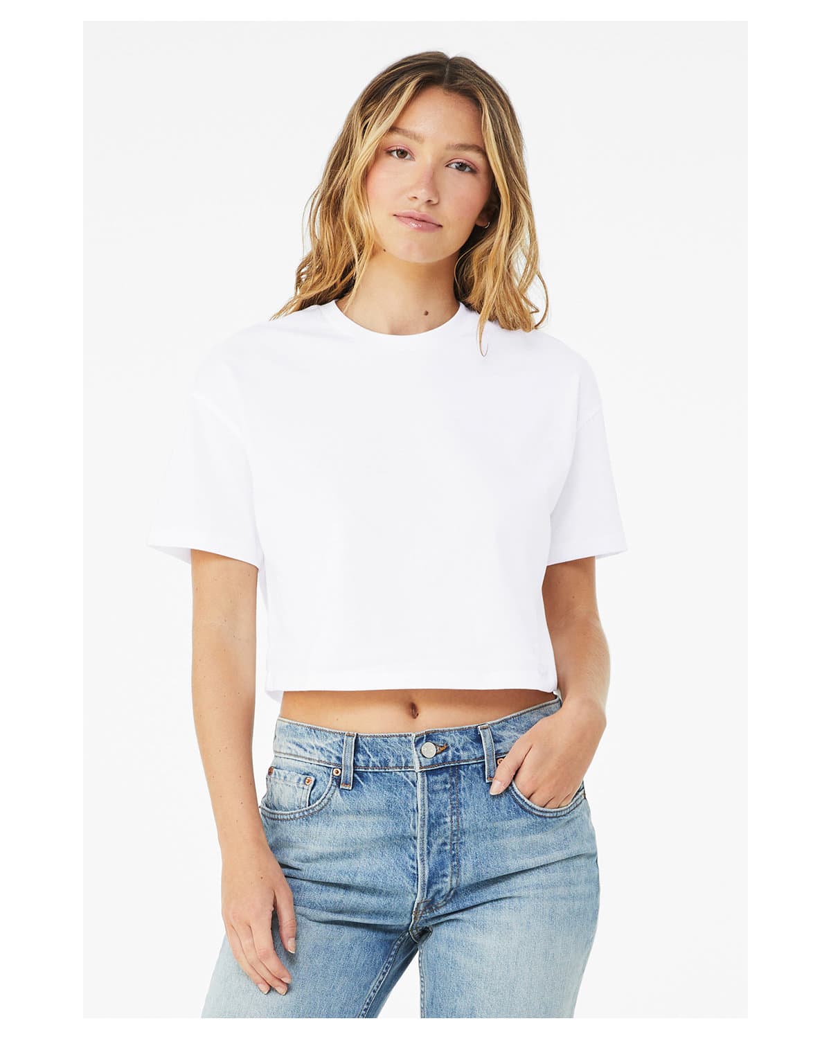 Image for FWD Fashion Ladies' Jersey Cropped T-Shirt