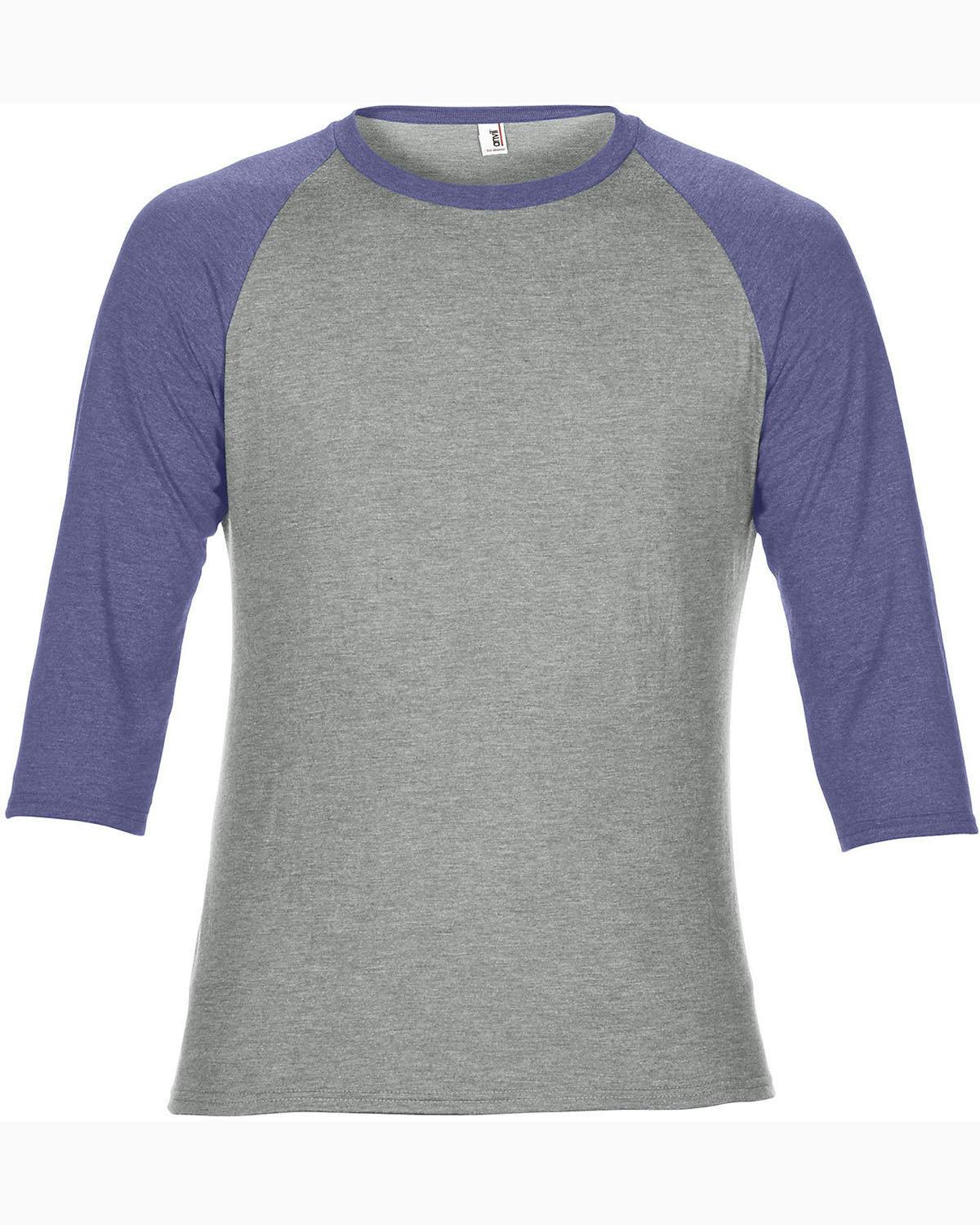 Image for Adult Triblend 3/4-Sleeve Raglan T-Shirt