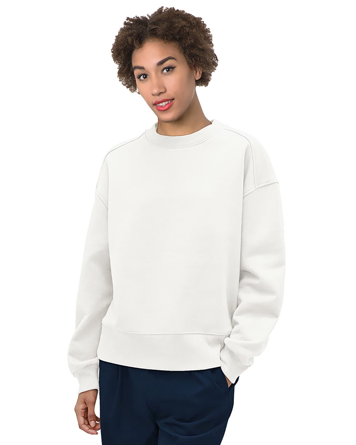 Image for Ladies' USA Made Crewneck Sweatshirt