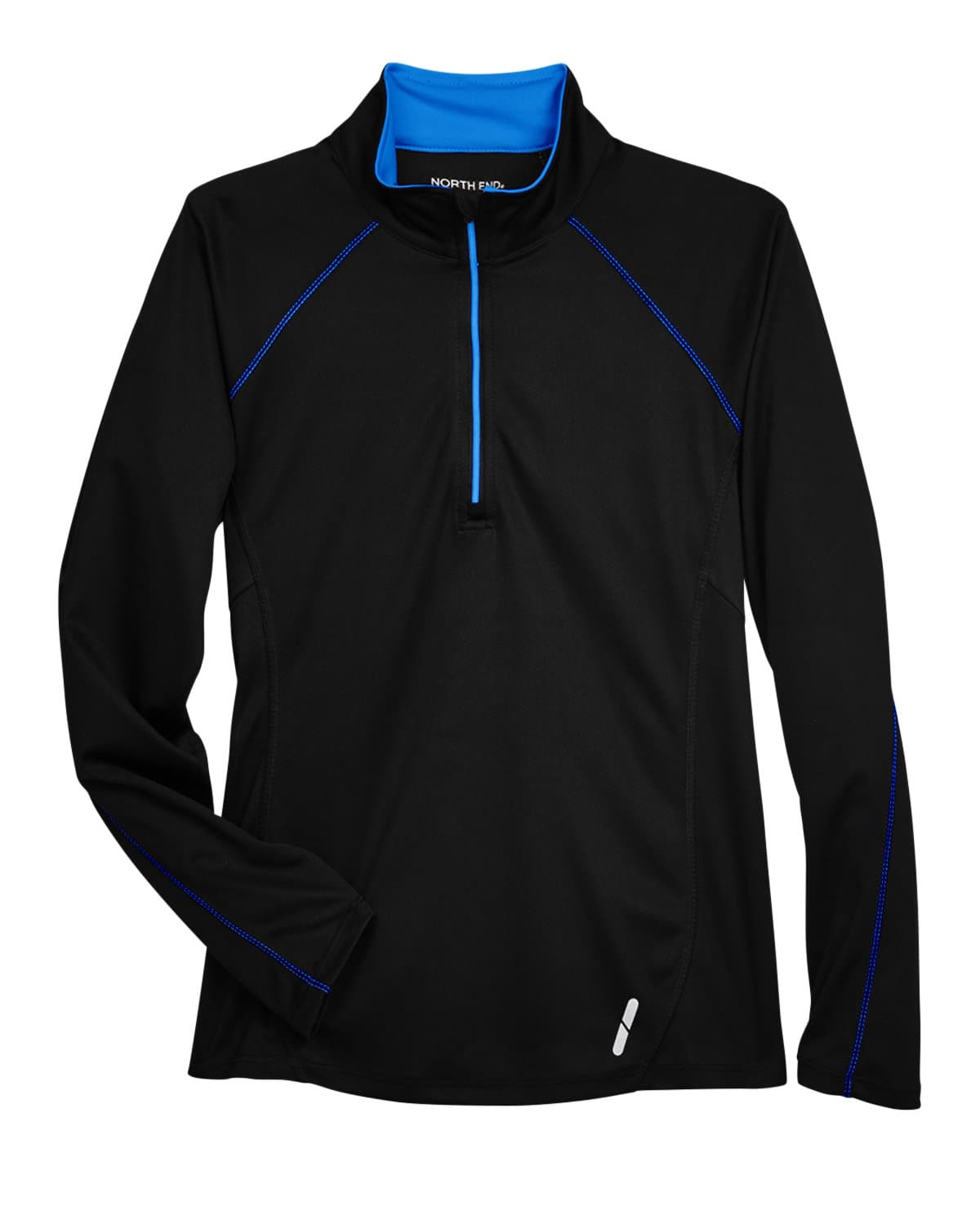 Image for Ladies' Radar Quarter-Zip Performance Long-Sleeve Top