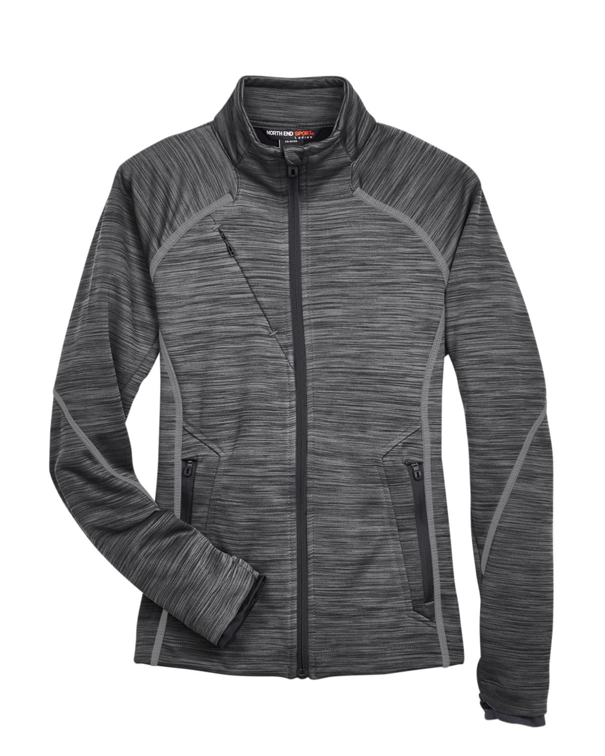 Image for Ladies' Flux Mélange Bonded Fleece Jacket