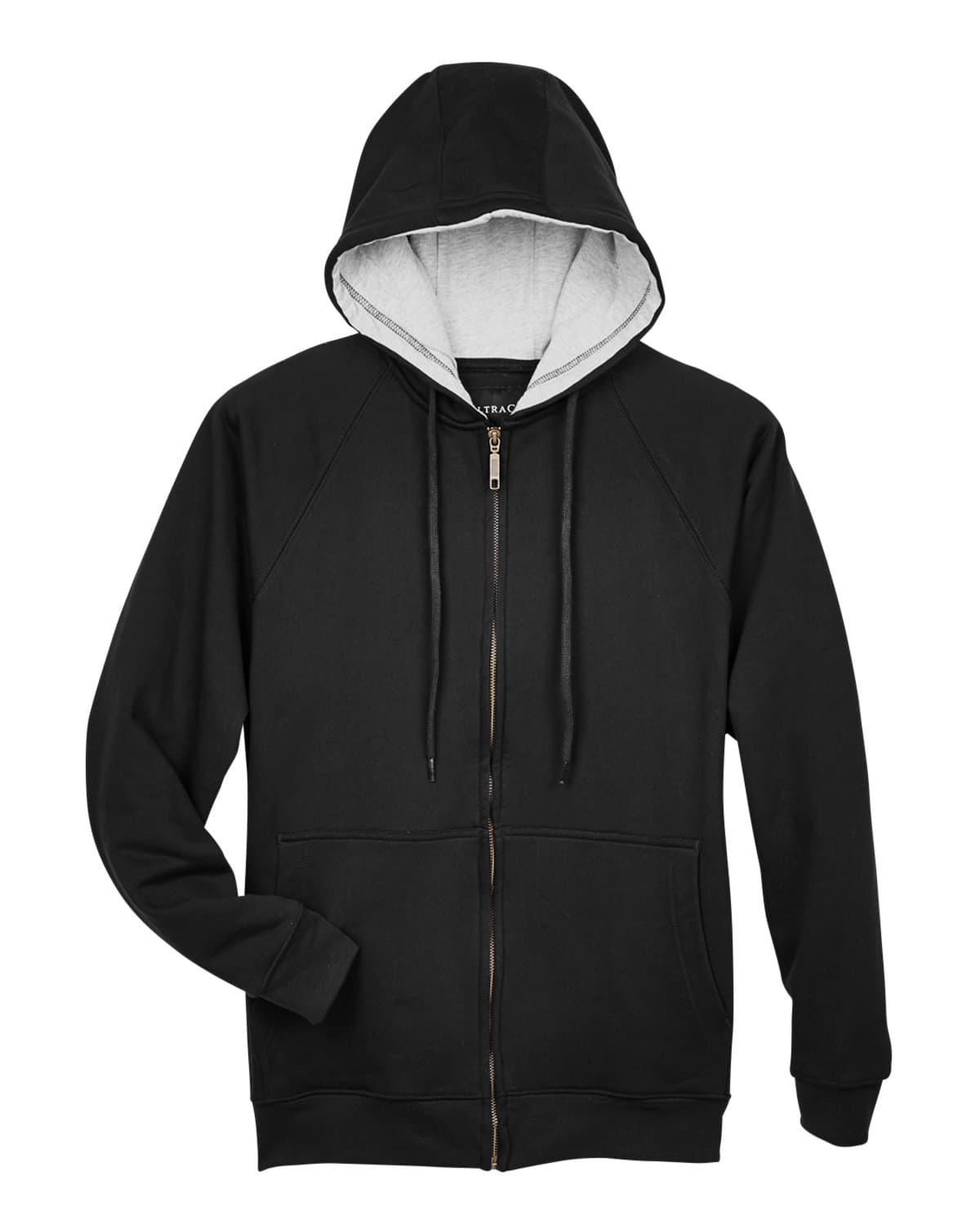 Image for Adult Rugged Wear Thermal-Lined Full-Zip Fleece Hooded Sweatshirt