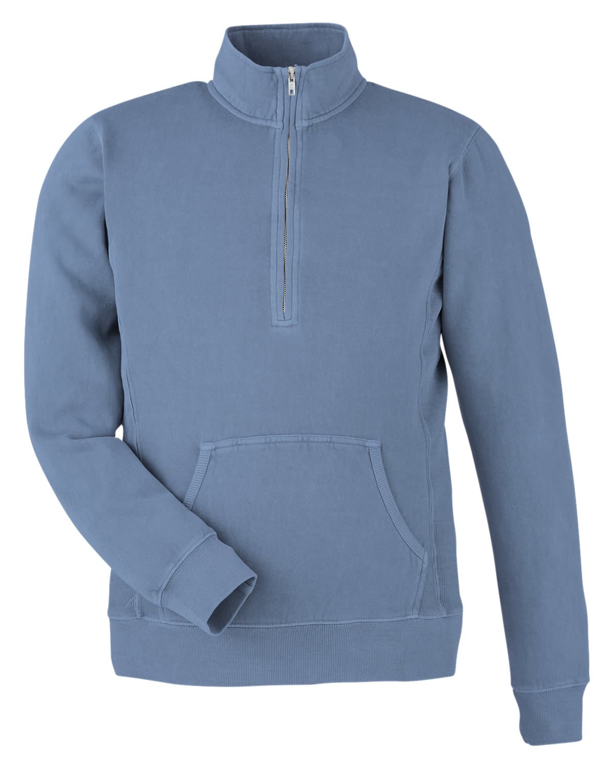 Image for Unisex Pigment Dyed Fleece Quarter-Zip