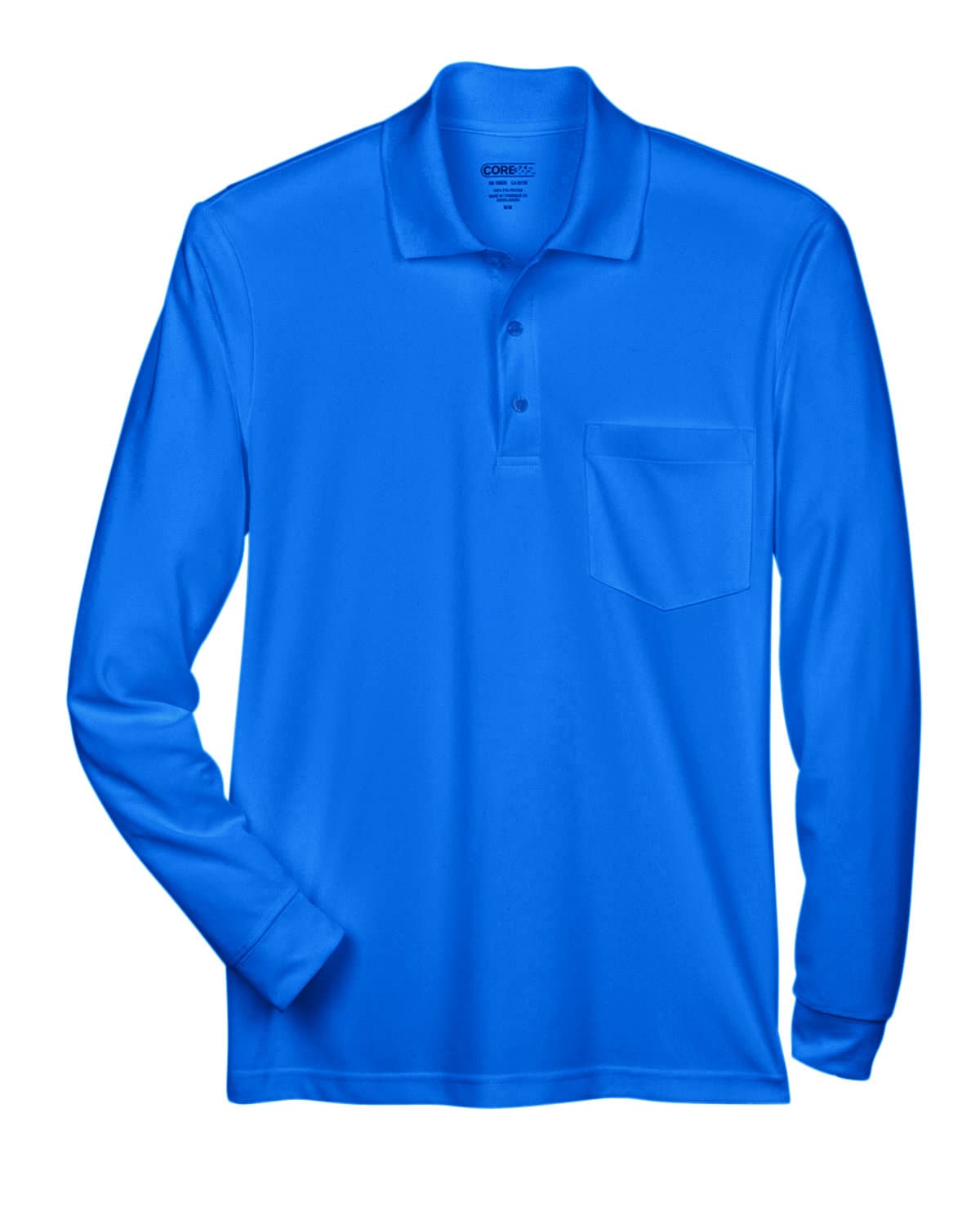 Image for Adult Pinnacle Performance Long-Sleeve Piqué Polo with Pocket