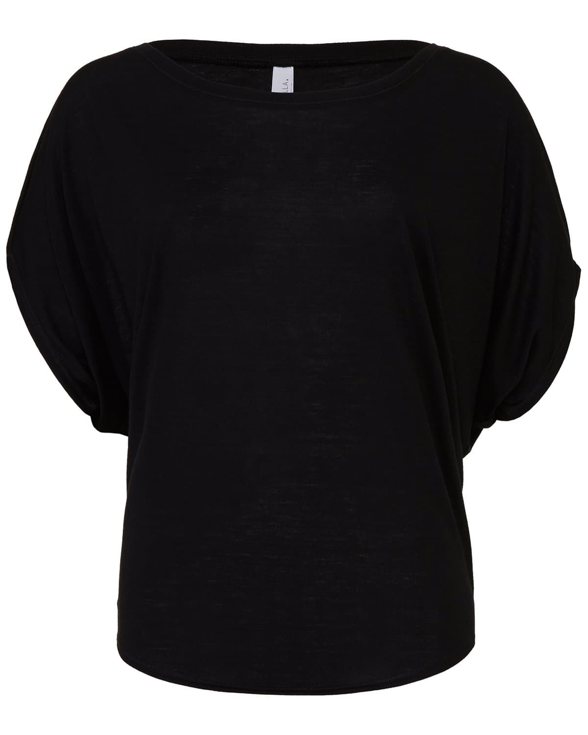 Image for Ladies' Flowy Draped Sleeve Dolman T-Shirt