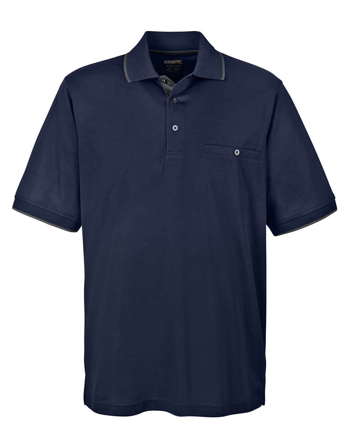 Image for Men's Motive Performance Piqué Polo with Tipped Collar