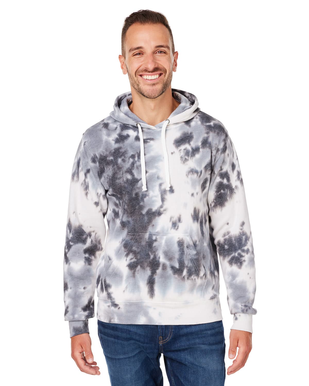 Image for Adult Tie-Dye Pullover Hooded Sweatshirt