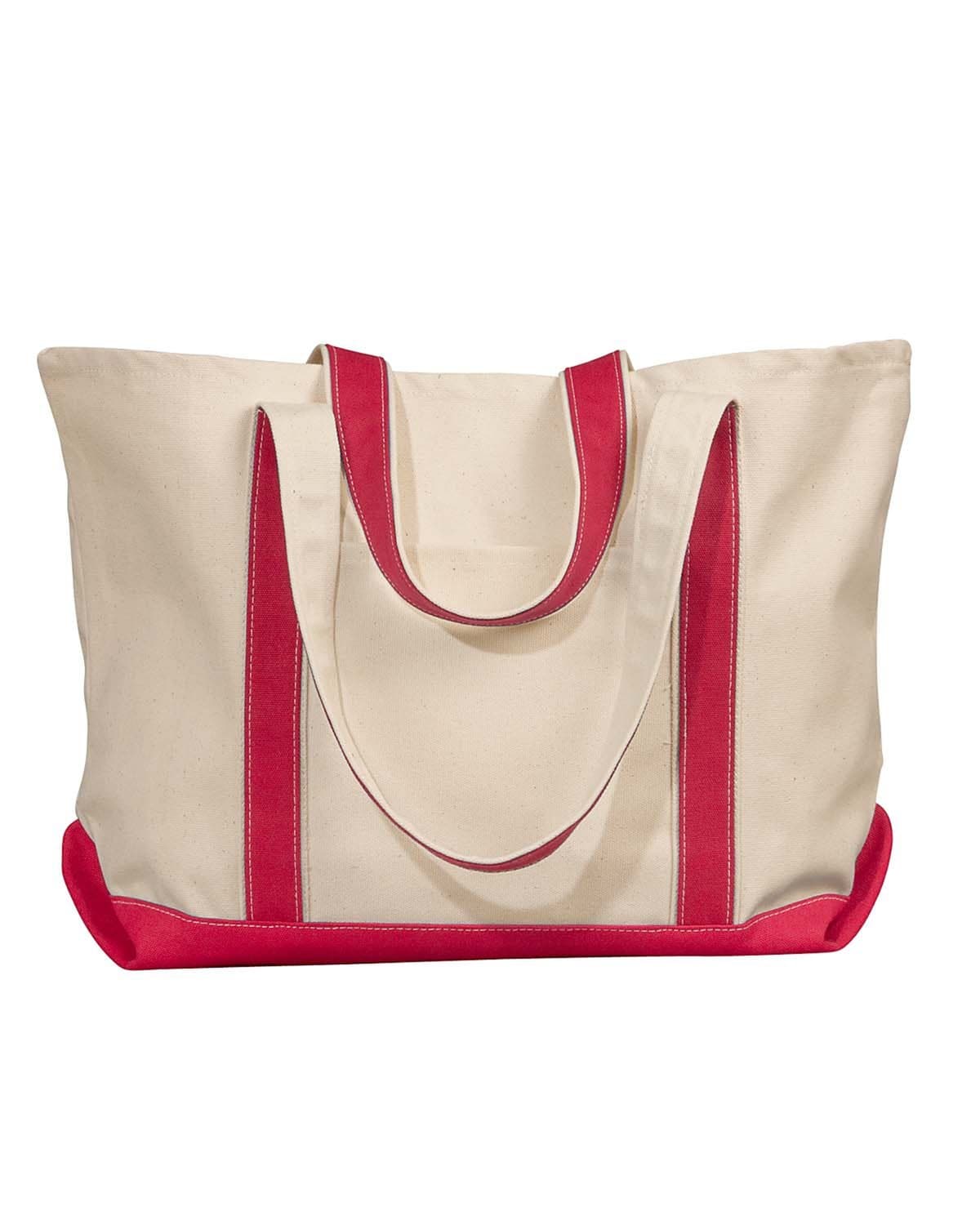 Image for Carmel Classic XL Cotton Canvas Boat Tote