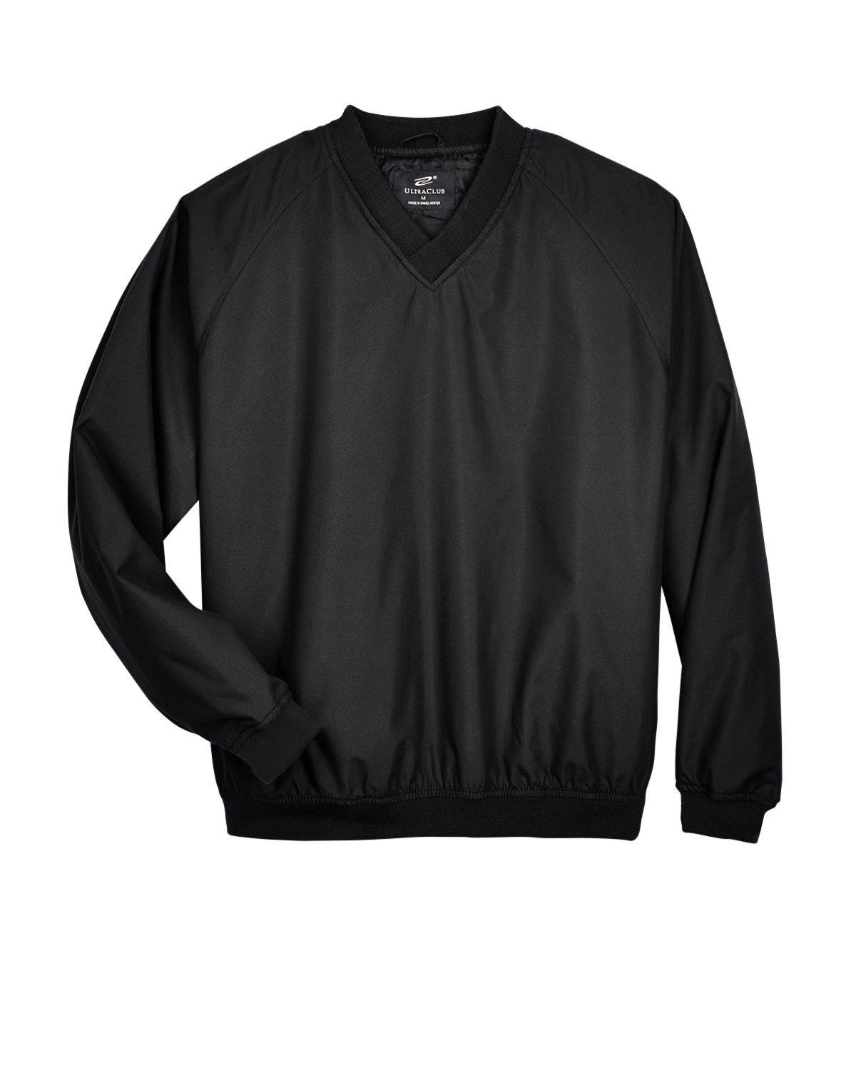 Image for Adult Long-Sleeve Microfiber Crossover V-Neck Wind Shirt