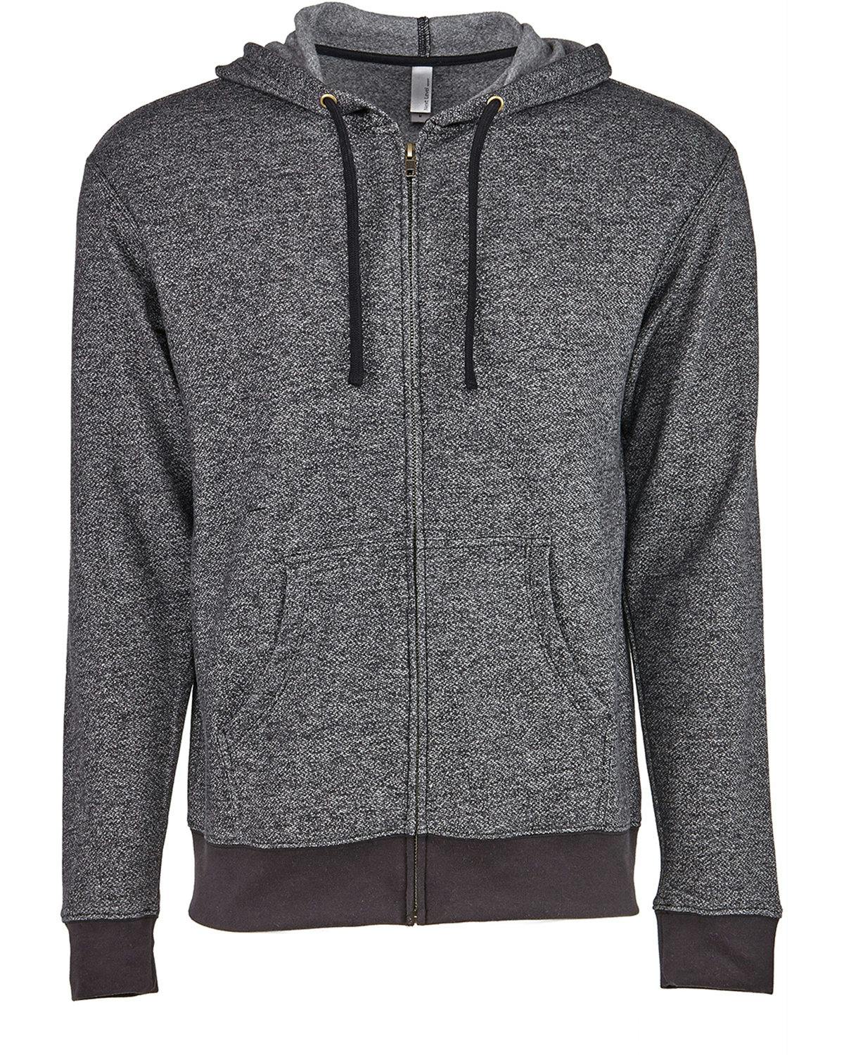 Image for Adult Pacifica Denim Fleece Full-Zip Hooded Sweatshirt