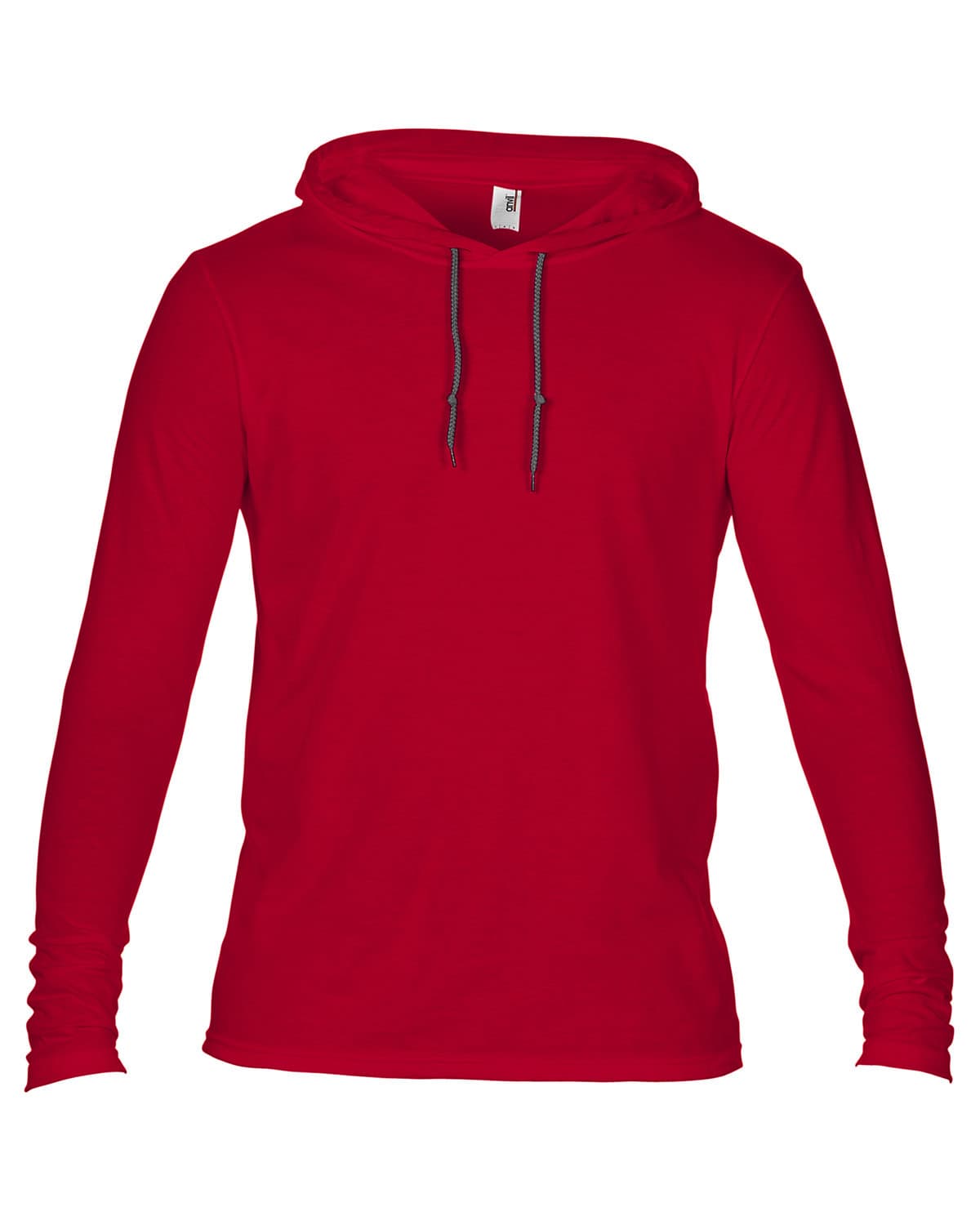 Image for Adult Lightweight Long-Sleeve Hooded T-Shirt