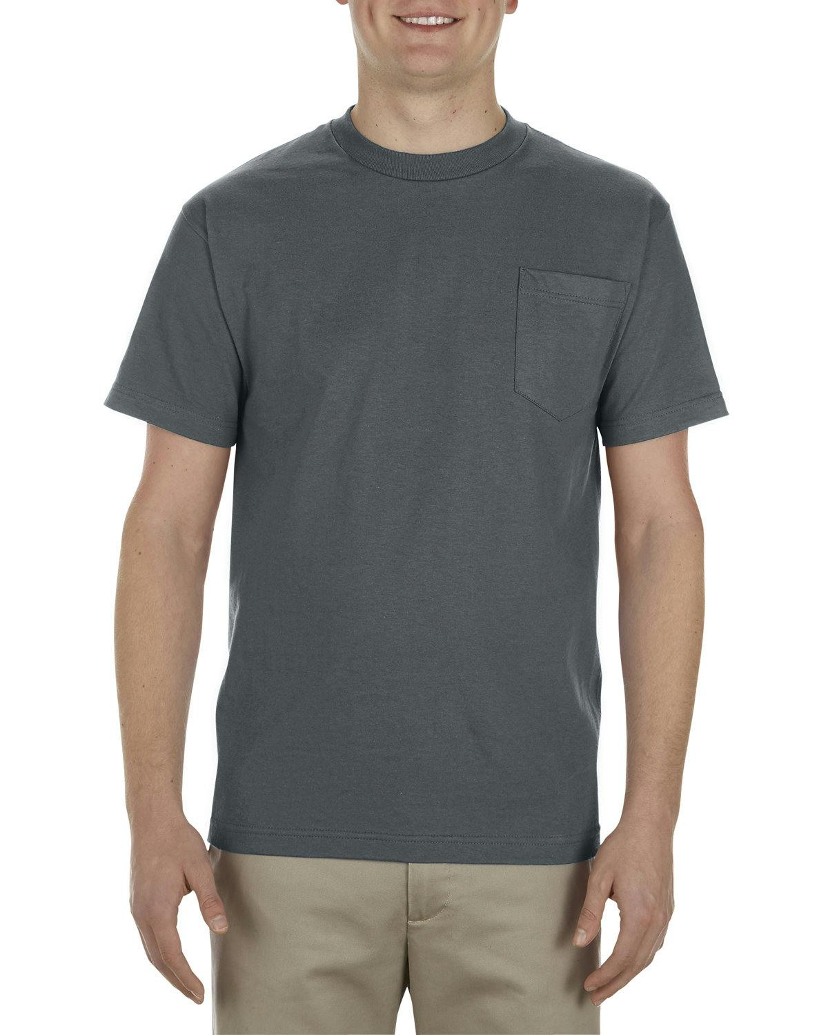 Image for Adult 6.0 oz., 100% Cotton Pocket T-Shirt