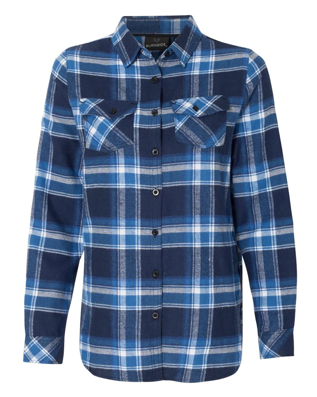 Image for Ladies' Plaid Boyfriend Flannel Shirt