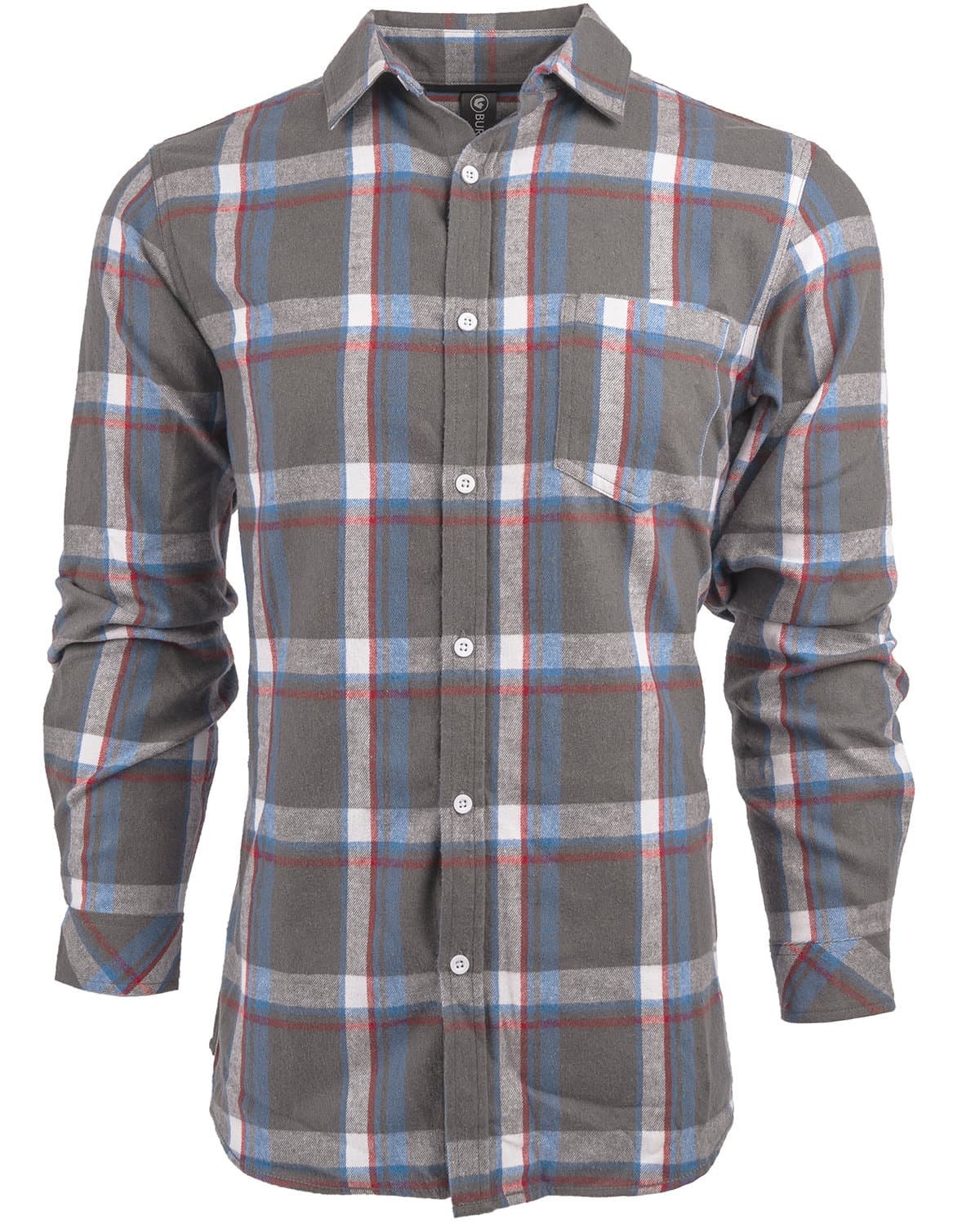 Image for Ladies' Yarn-Dyed Long Sleeve Plaid Flannel Shirt