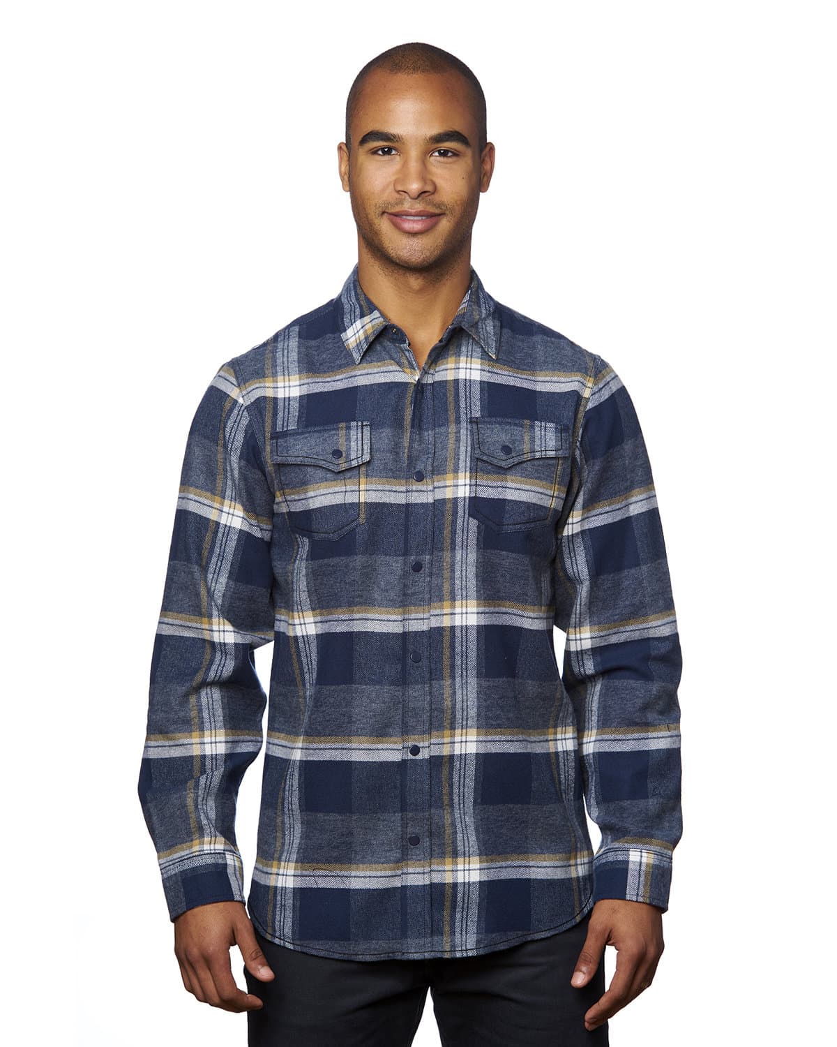 Image for Men's Snap-Front Flannel Shirt