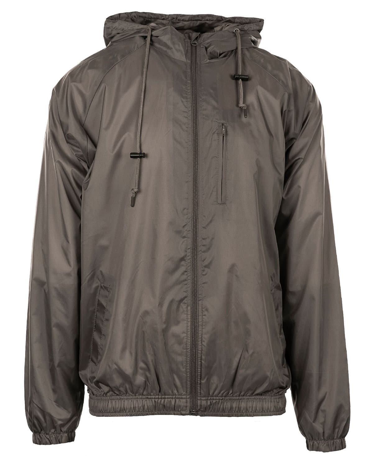 Image for Men's Nylon Hooded Coaches Jacket