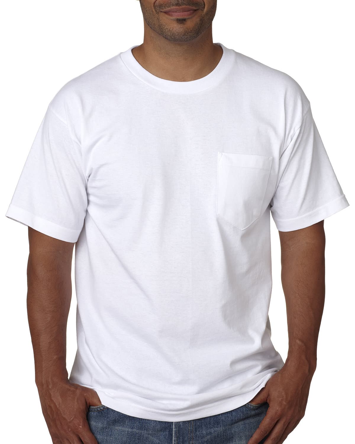 Image for Unisex USA Made Midweight Pocket T-Shirt