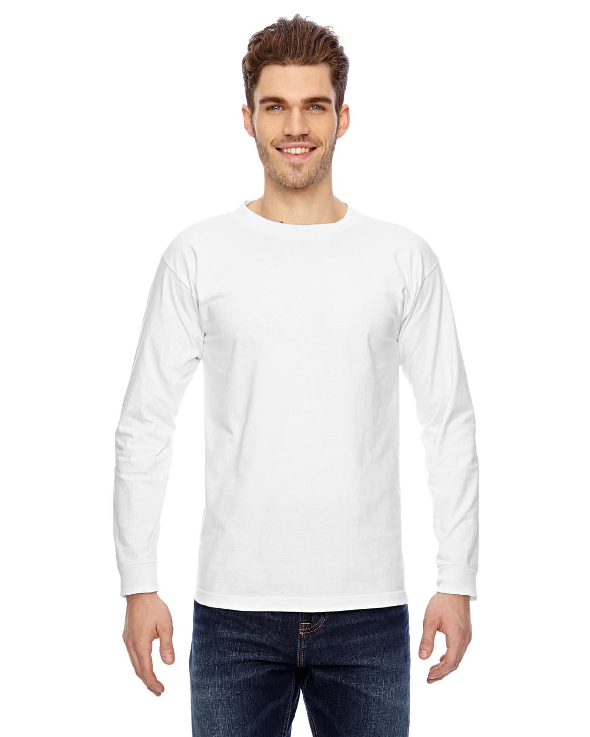 Image for Unisex USA Made Heavyweight Long-Sleeve T-Shirt