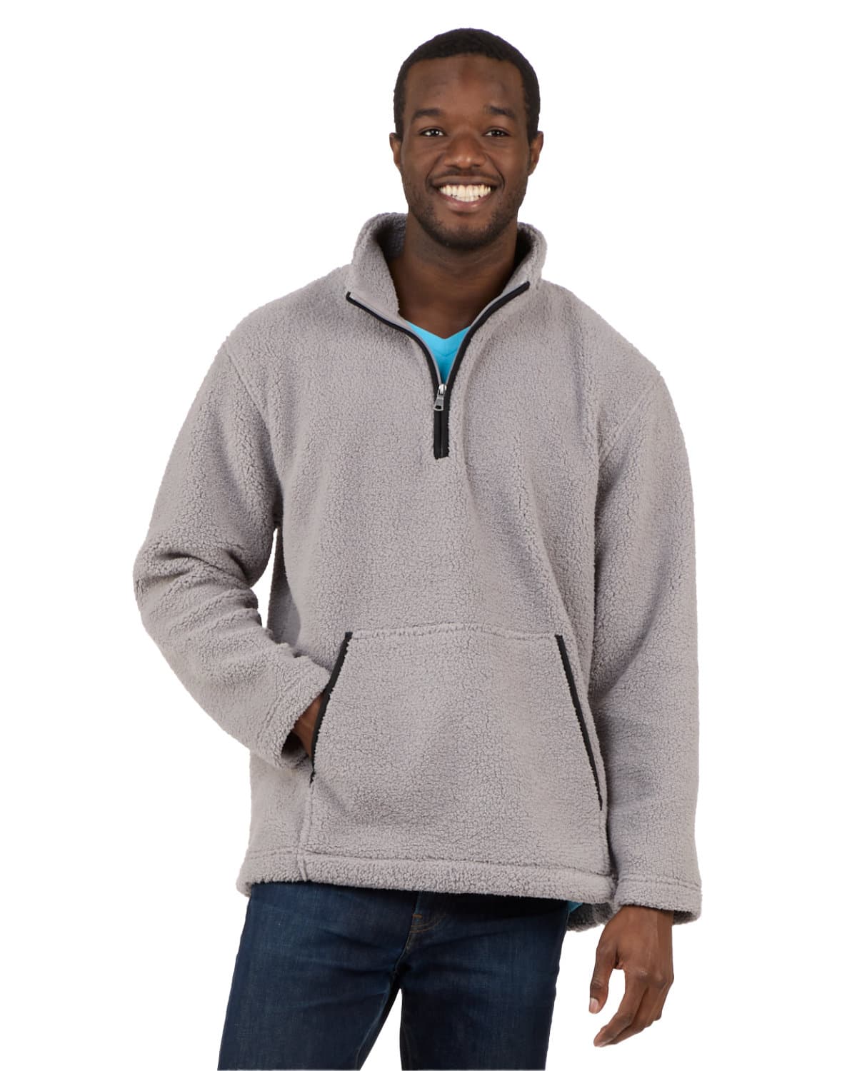 Image for Men's Everest Pile Fleece Half-Zip Pullover