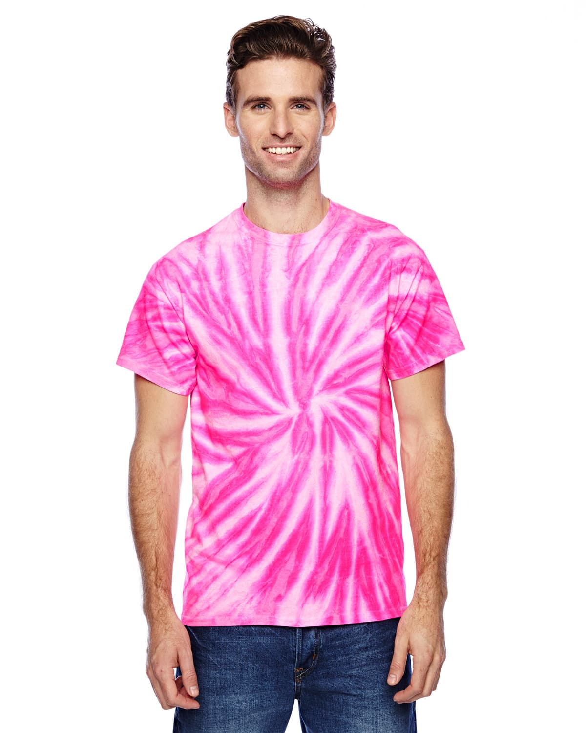 Image for Adult Twist Tie-Dyed T-Shirt