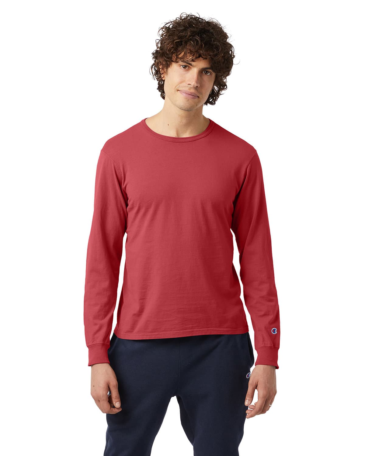 Image for Unisex Long-Sleeve Garment Dyed T-Shirt