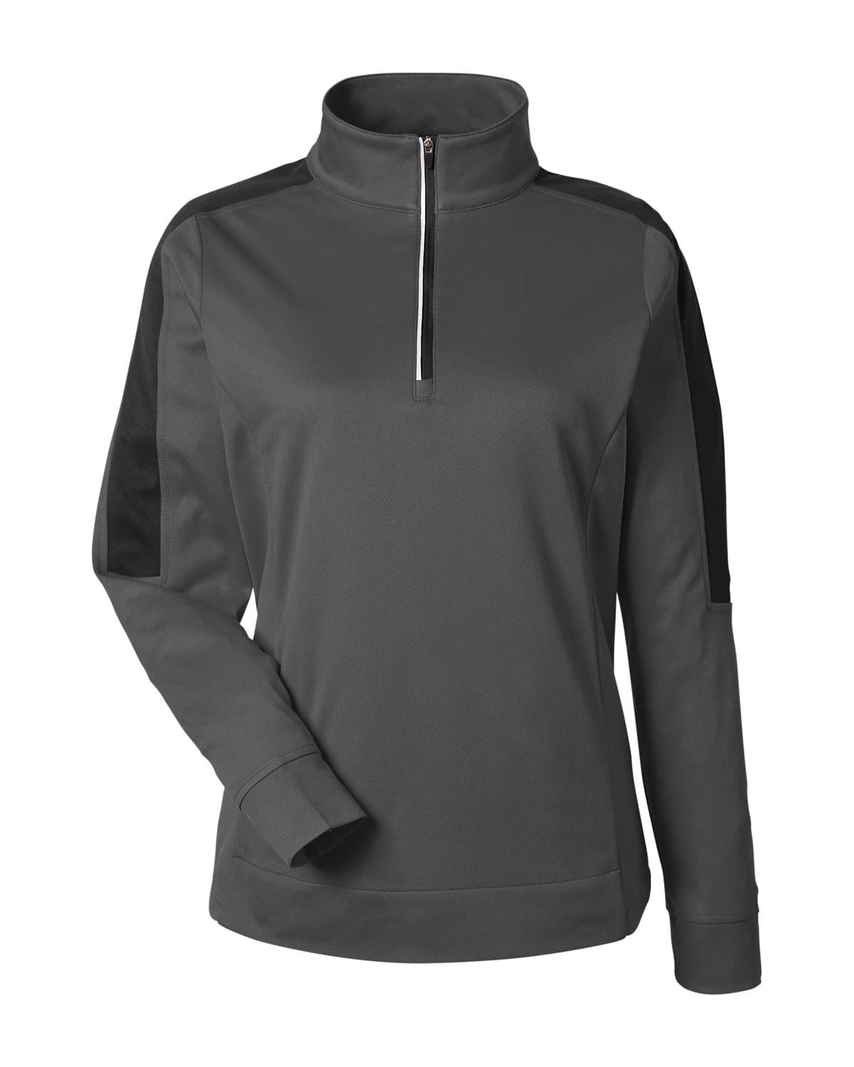 Image for Ladies' Market Snag Protect Mesh Colorblock Quarter-Zip