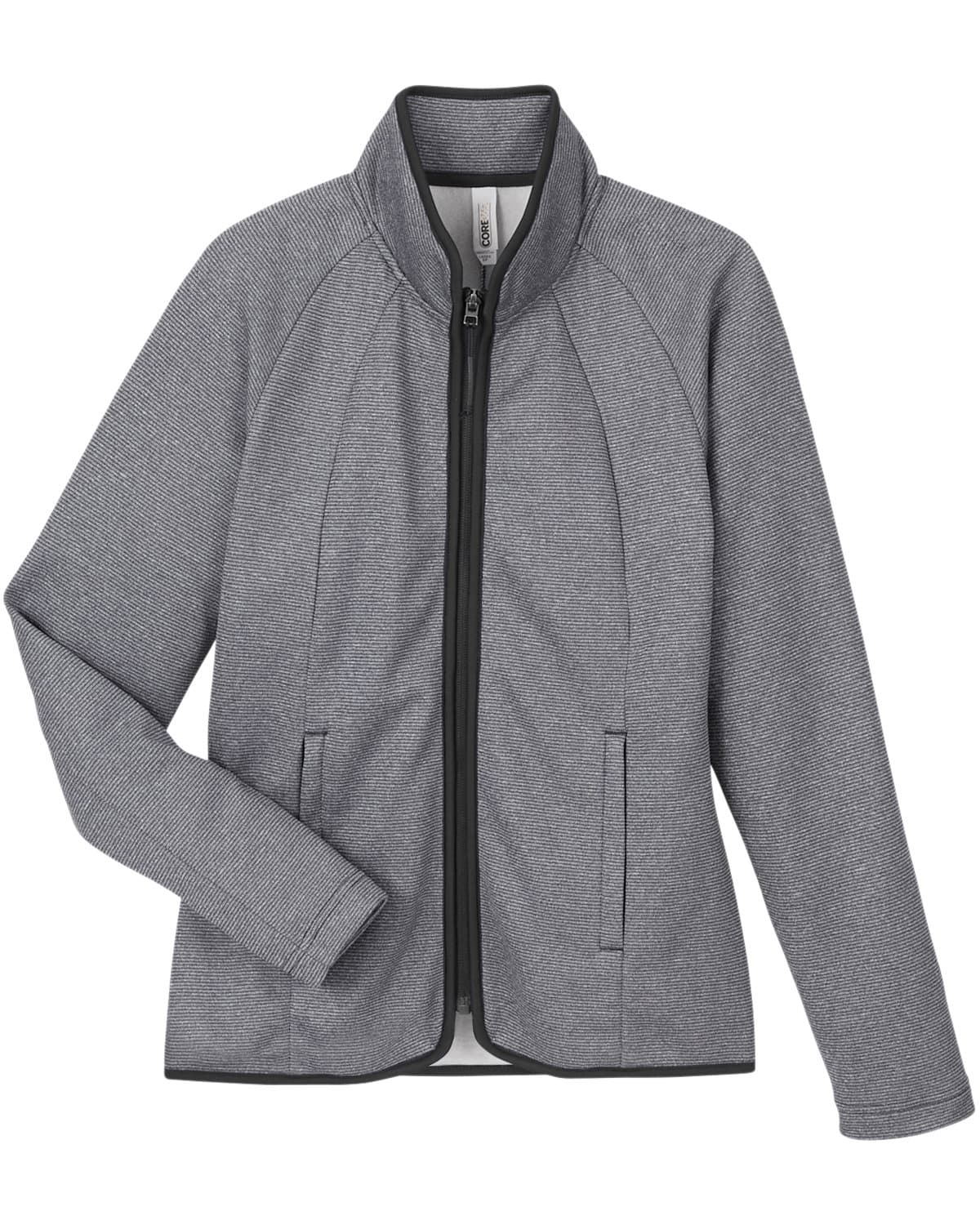 Image for Ladies' Venture Heathered Stripe Full-Zip