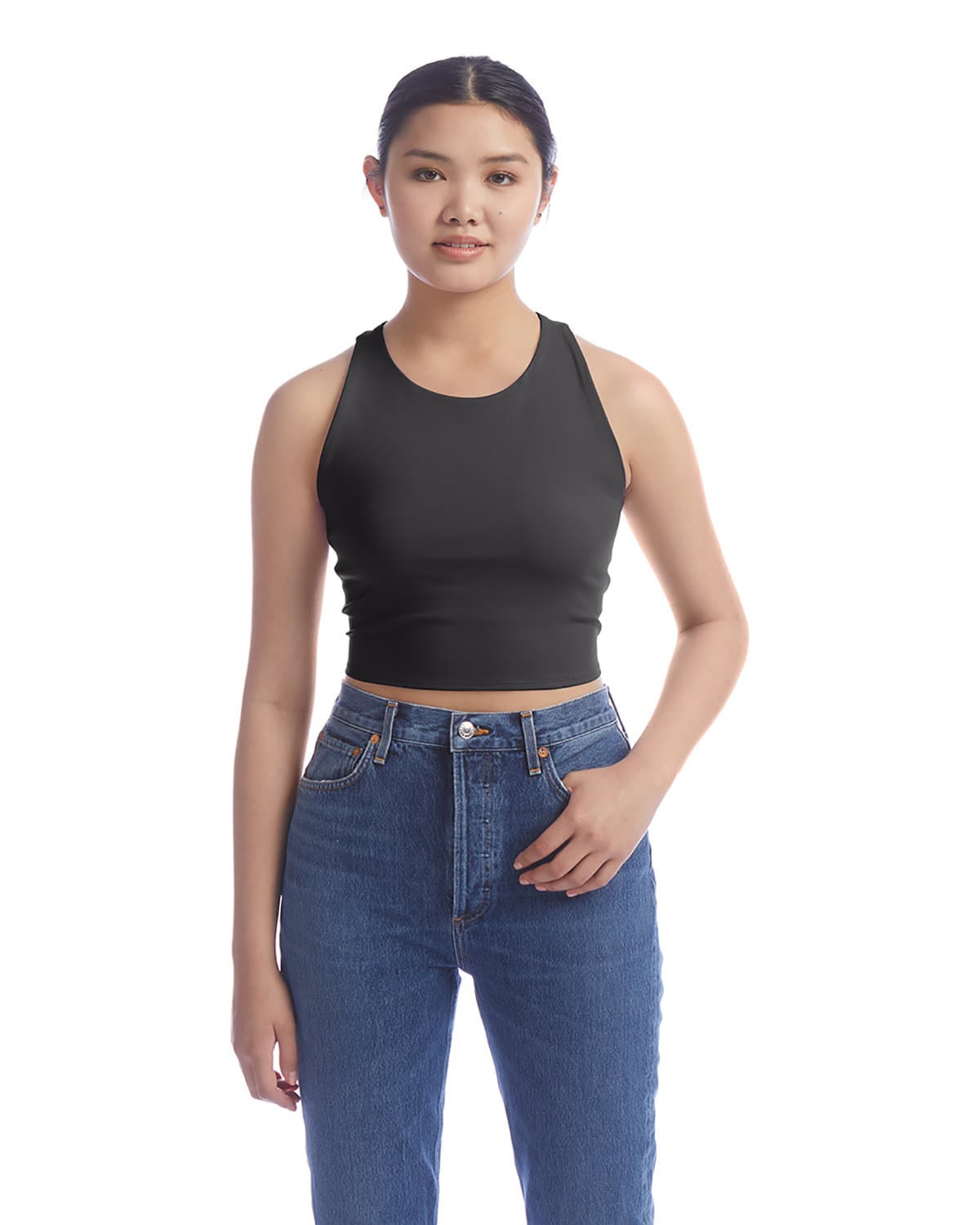 Image for Ladies' Fitted Cropped Tank